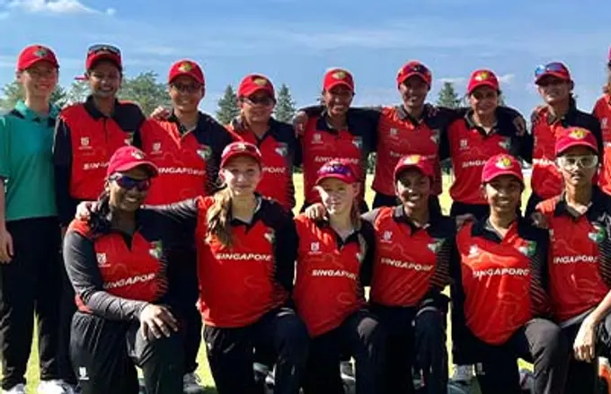 Cover image for blog post: Supporting Excellence: Ms. Vynie’s Role with the Singapore Women’s Cricket National Team