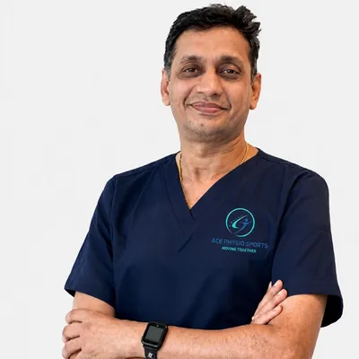 Professional photo of Vineet Bansal, team member at Ace Physio Sports