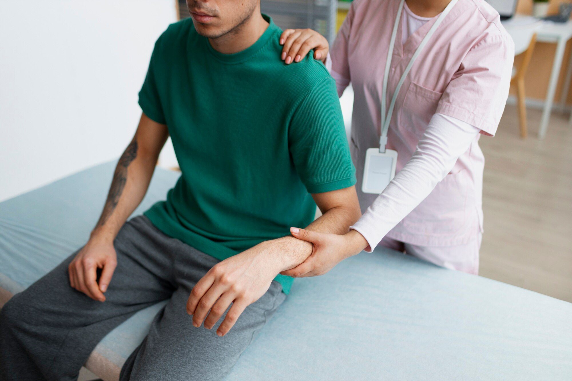 Cover image for blog post: How Physiotherapy Heals Upper Arm Strains and Tears 