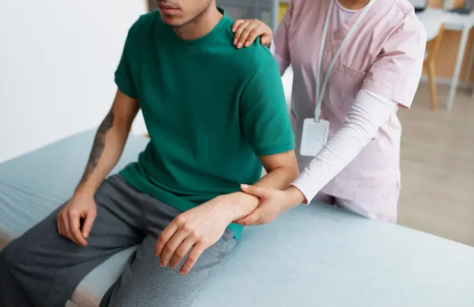 Cover image for blog post: How Physiotherapy Heals Upper Arm Strains and Tears
