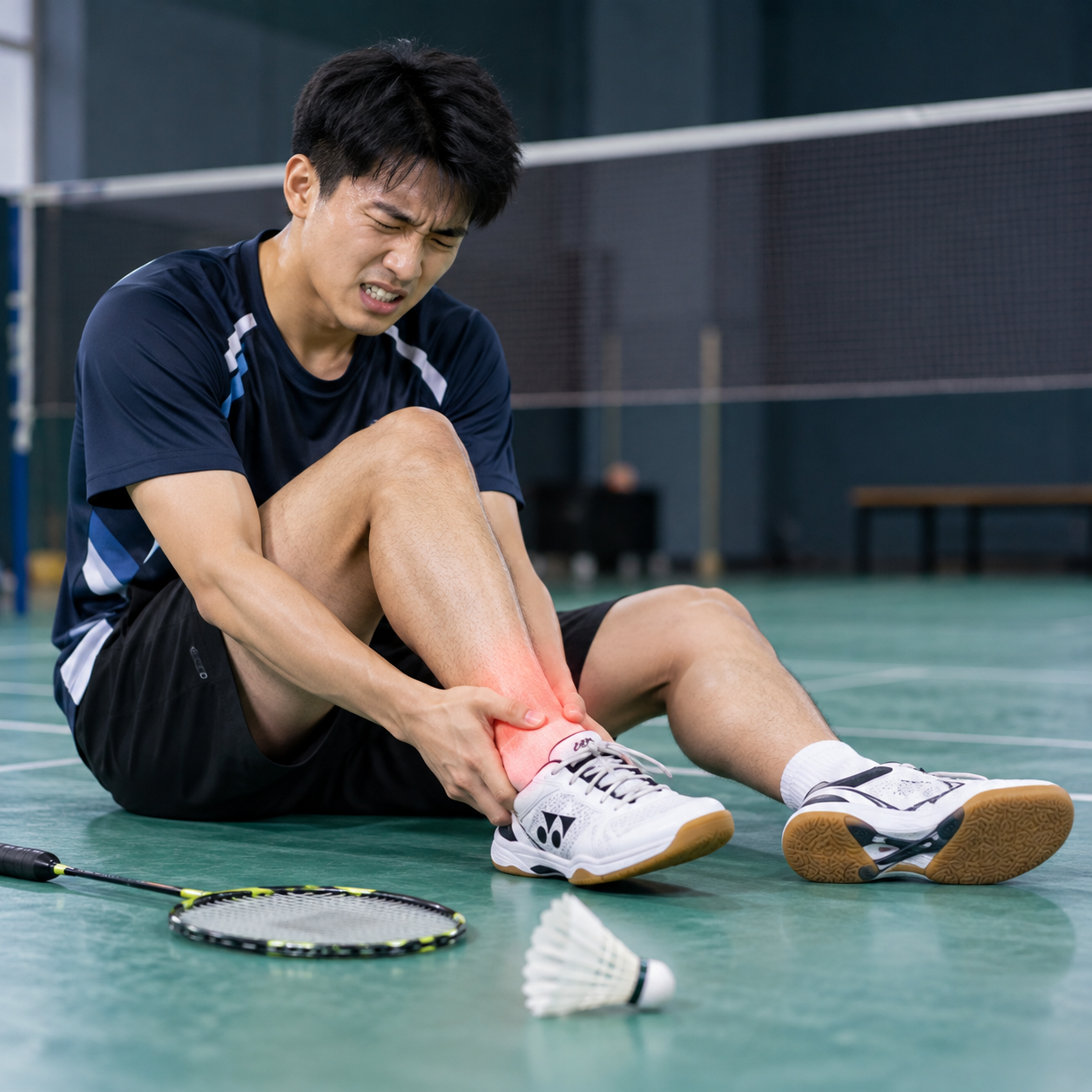 Badminton Ankle Injuries: Causes, Treatment & Recovery
