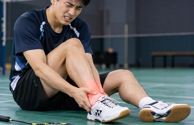Blog post: Badminton Ankle Injuries: Causes, Treatment & Recovery in Singapore