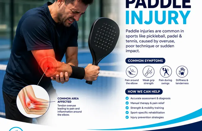 Blog post: Padel Injuries in Singapore: Common Causes, Physiotherapy Treatment & Injury Prevention in Singapore