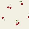 IVORY CHERRY PRINT