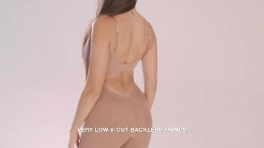 Priscilla in SKIMS Backless Shapewear