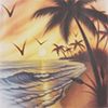 AIRBRUSH BEACH SCENE
