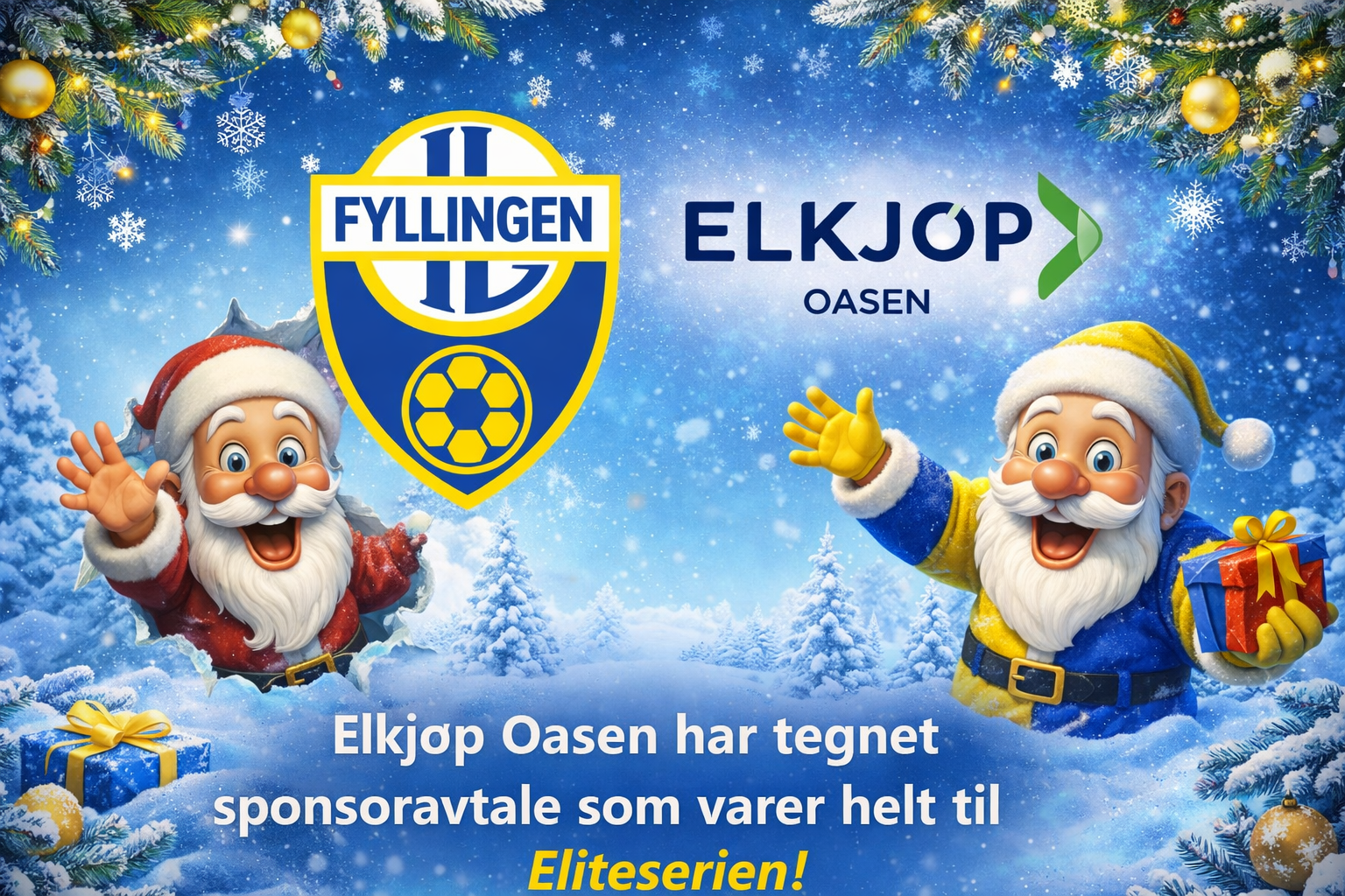 Cover image for Elkjøp ny sponsor