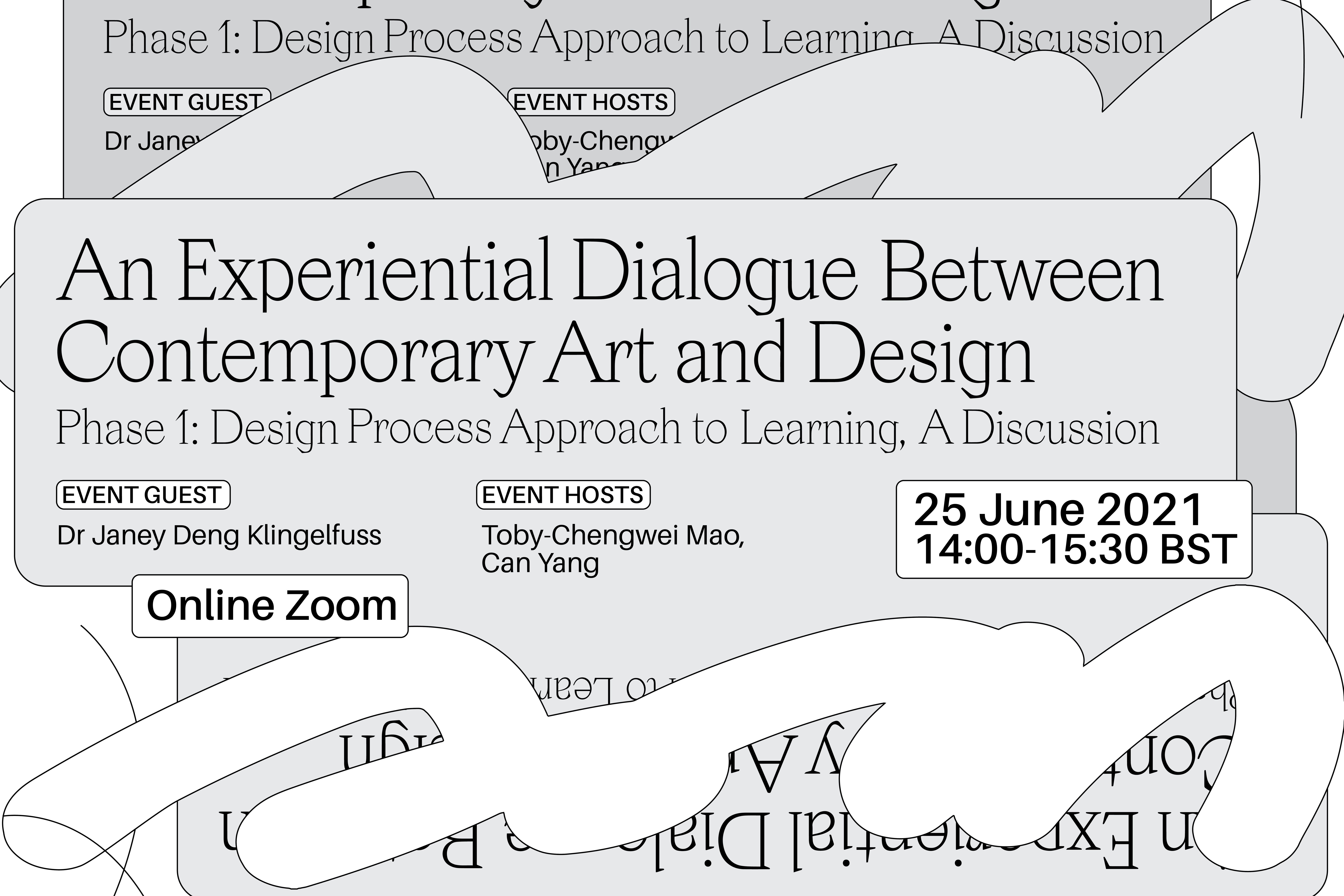 An experiential dialogue between contemporary art and design cover