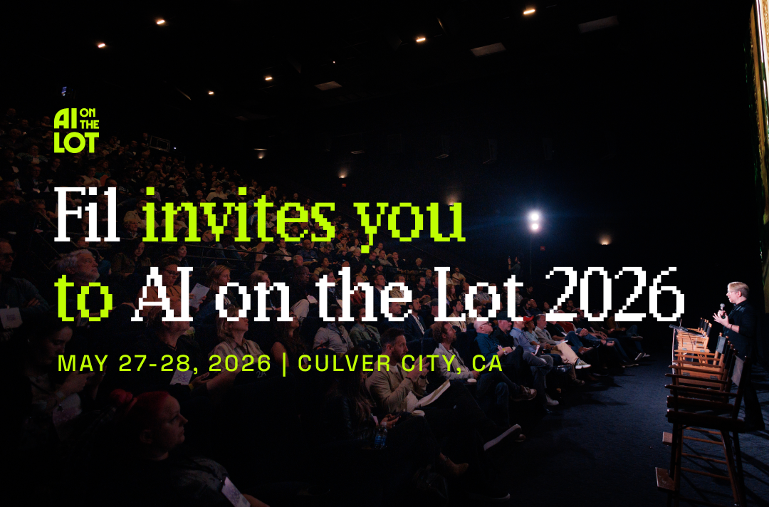 AI on the Lot platform connecting AI professionals with Hollywood productions