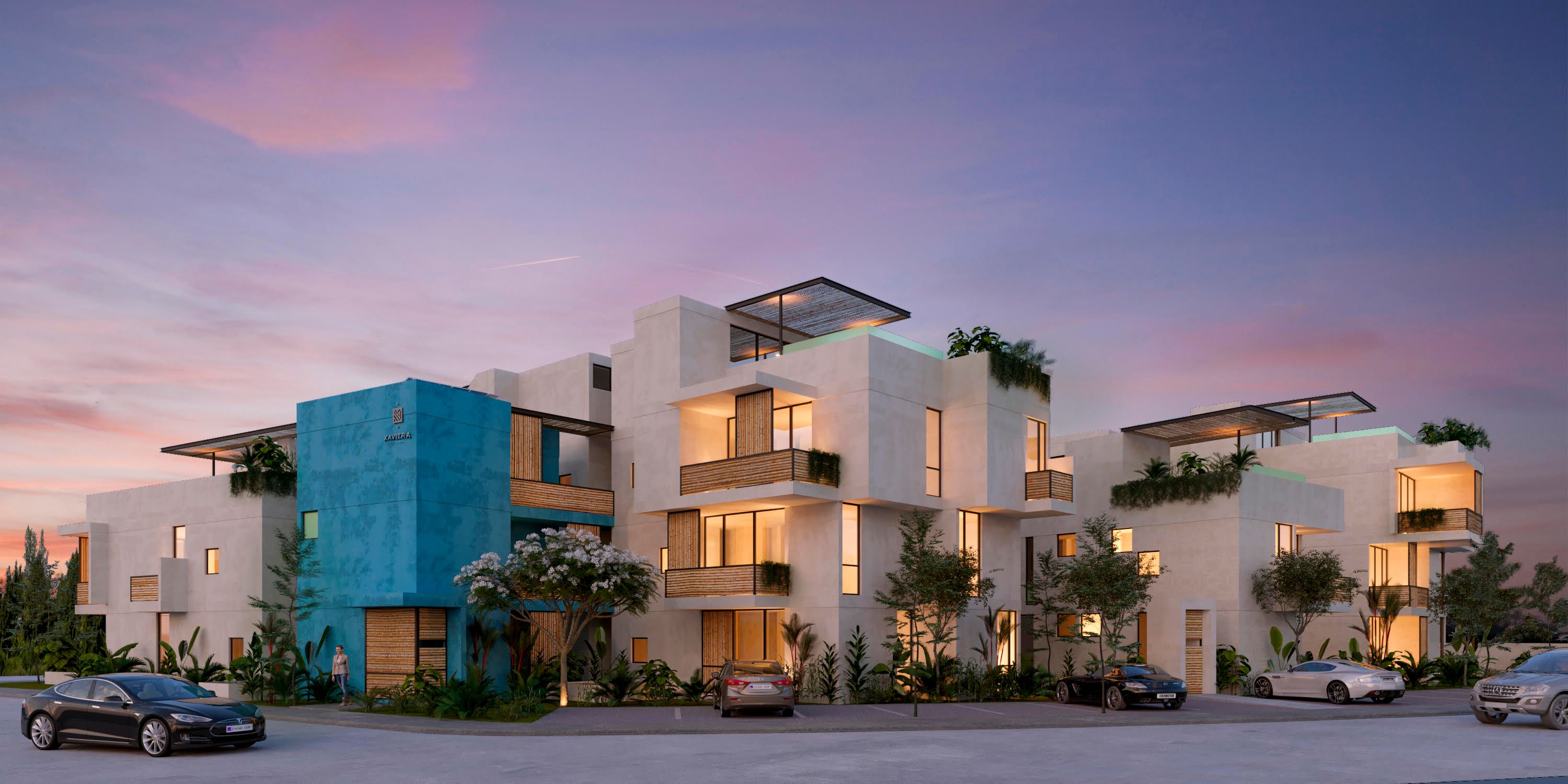Xaviera — Condominios en Aldea Zamá, Tulum