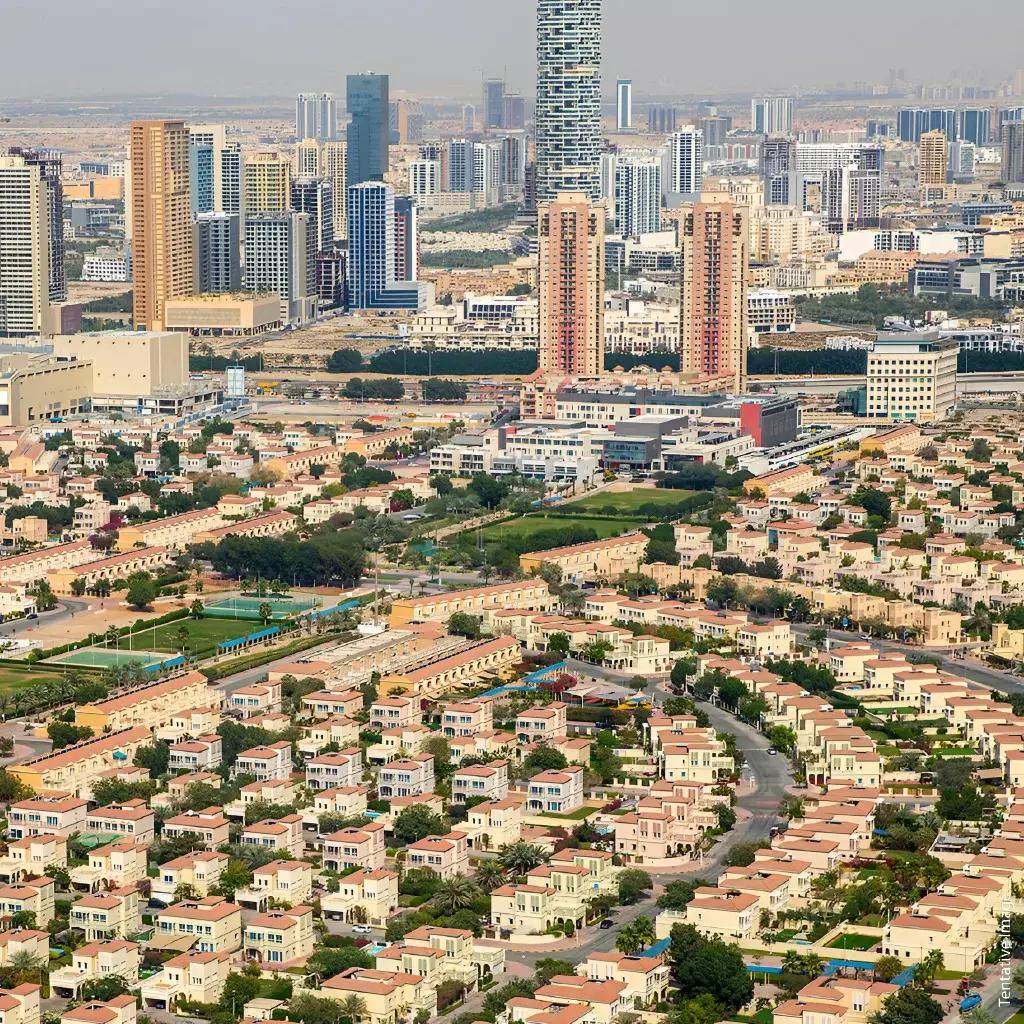 The Vyne Residence master plan layout, Jumeirah Village Triangle, Dubai
