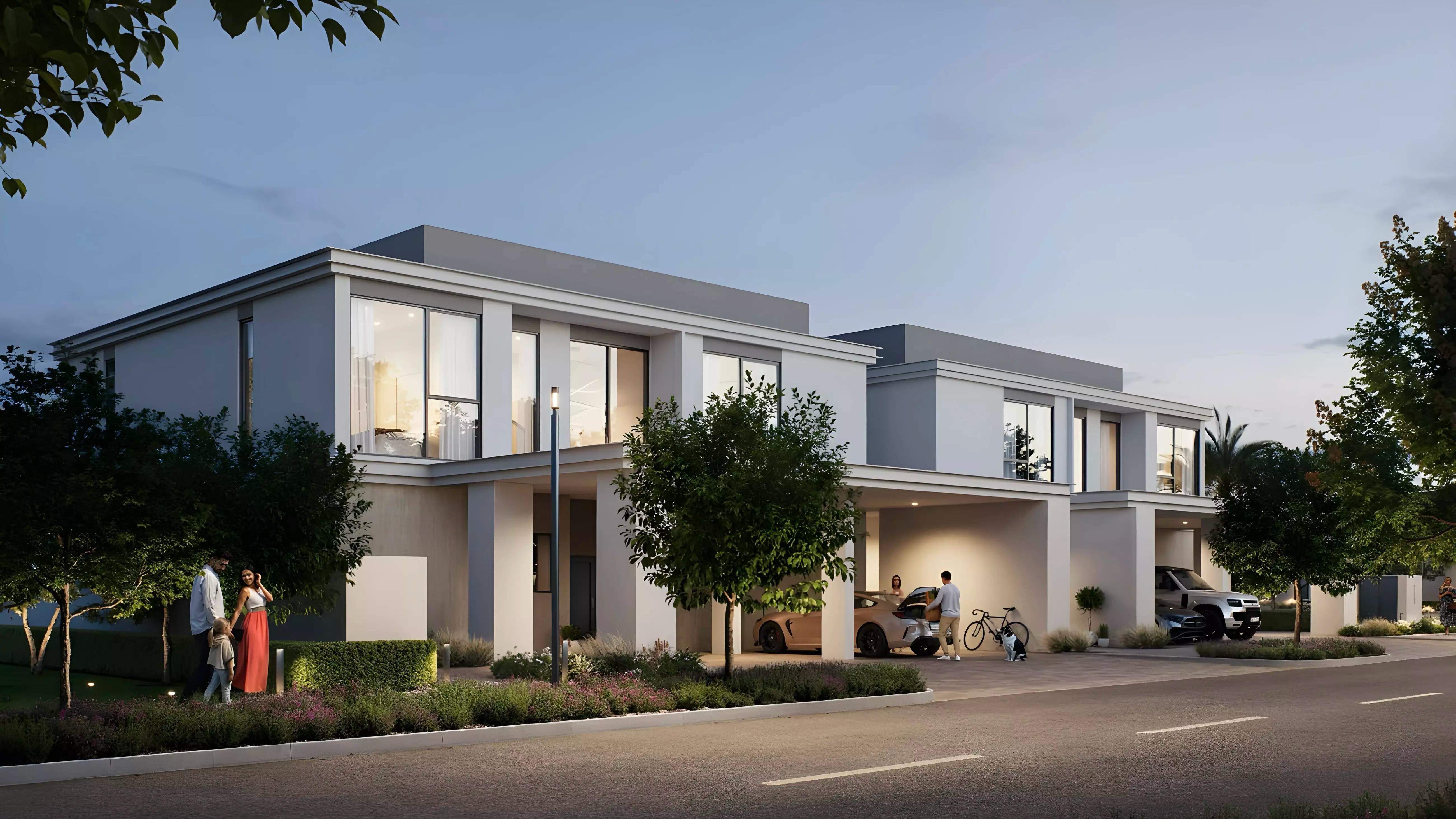 Greenspoint 2 townhouse exterior at Emaar South, Dubai