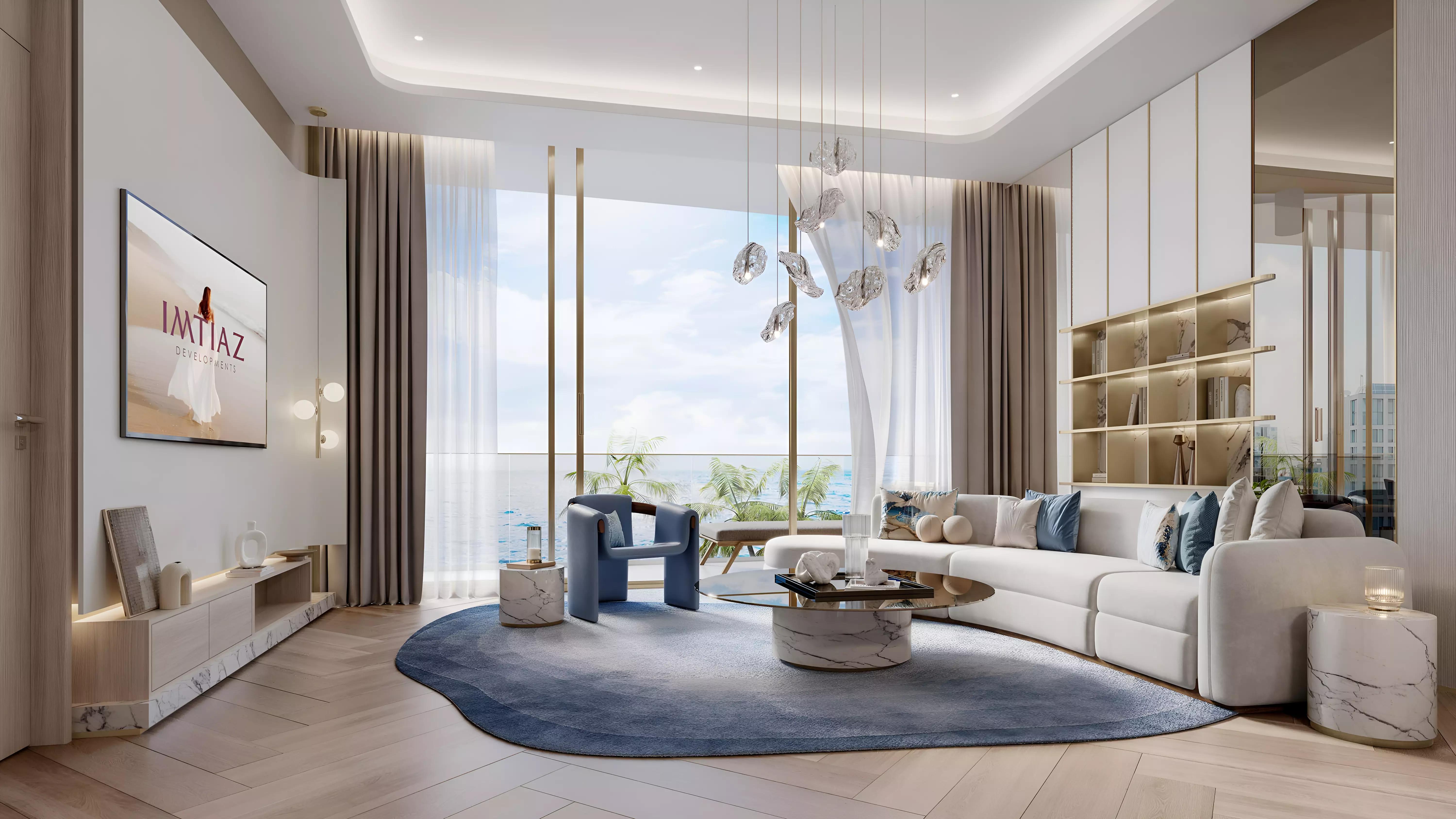 Sunset Bay clubhouse and amenity area, Dubai Islands, Dubai