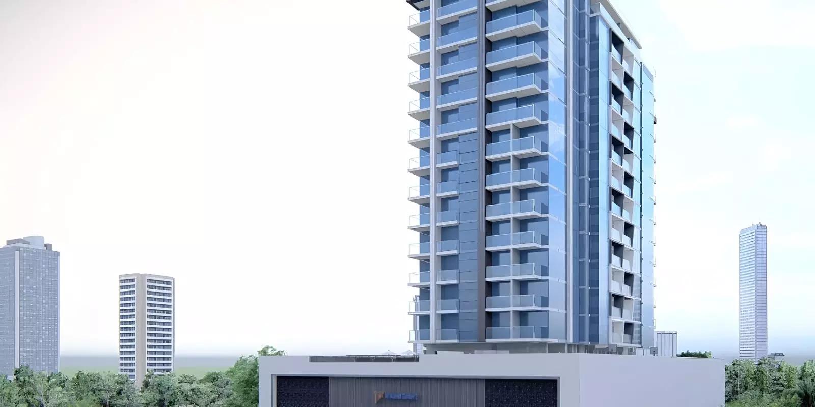 Al Waleed Gardens Phase 2 residential building exterior in Al Jaddaf, Dubai