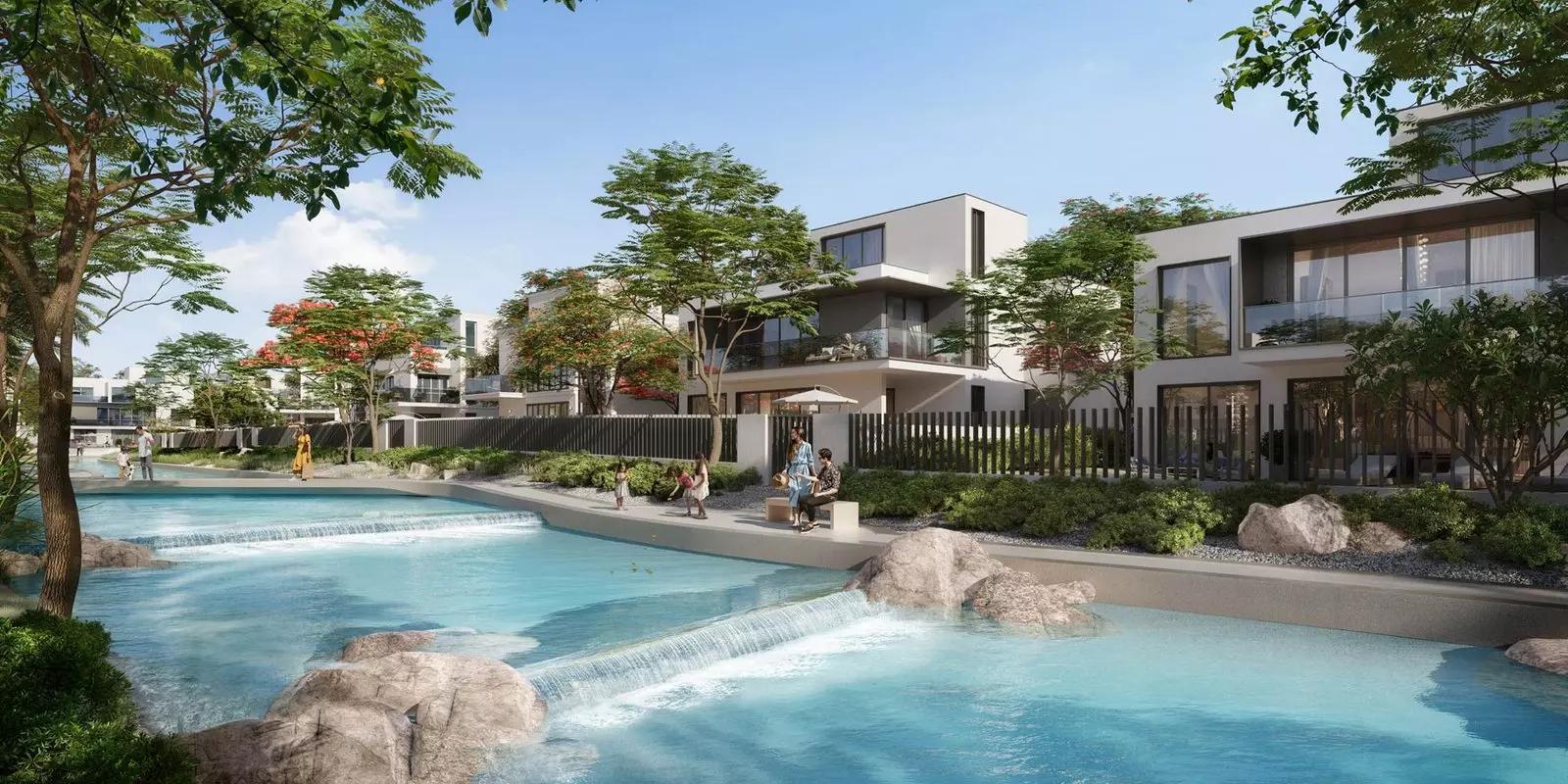 Palmeira villa garden and outdoor area, The Oasis by Emaar, Dubai