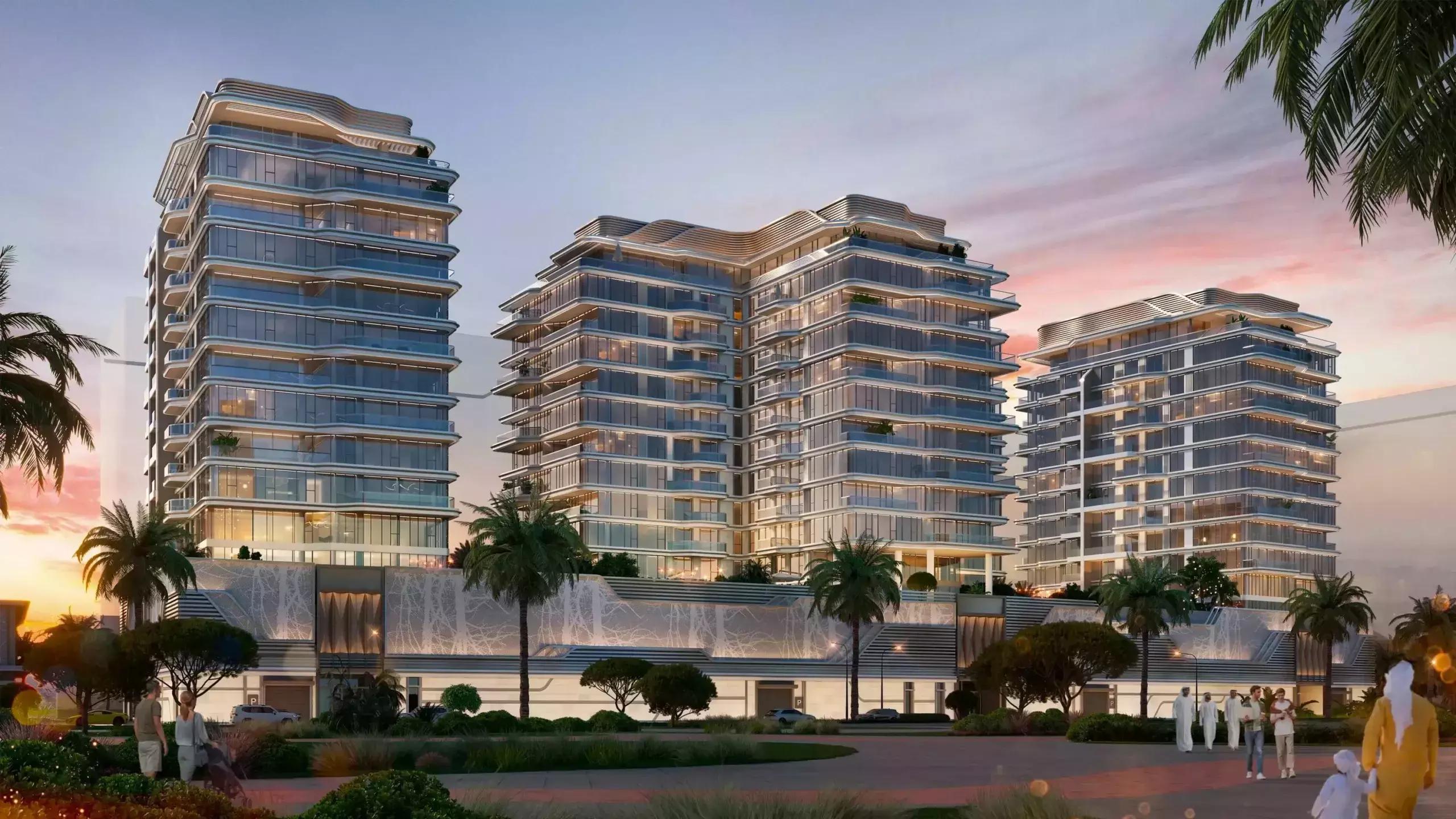 Edgewater Residences Phase 2 apartment interior view, Dubai Islands