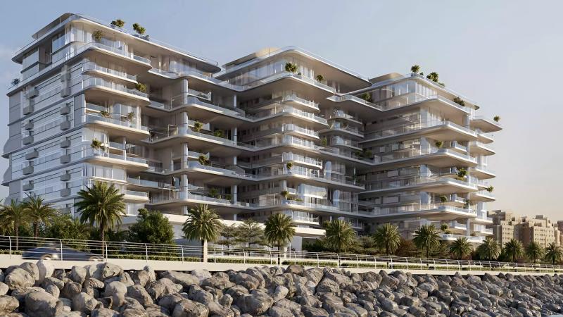 Vela Dorchester Collection exterior tower view, Business Bay, Dubai