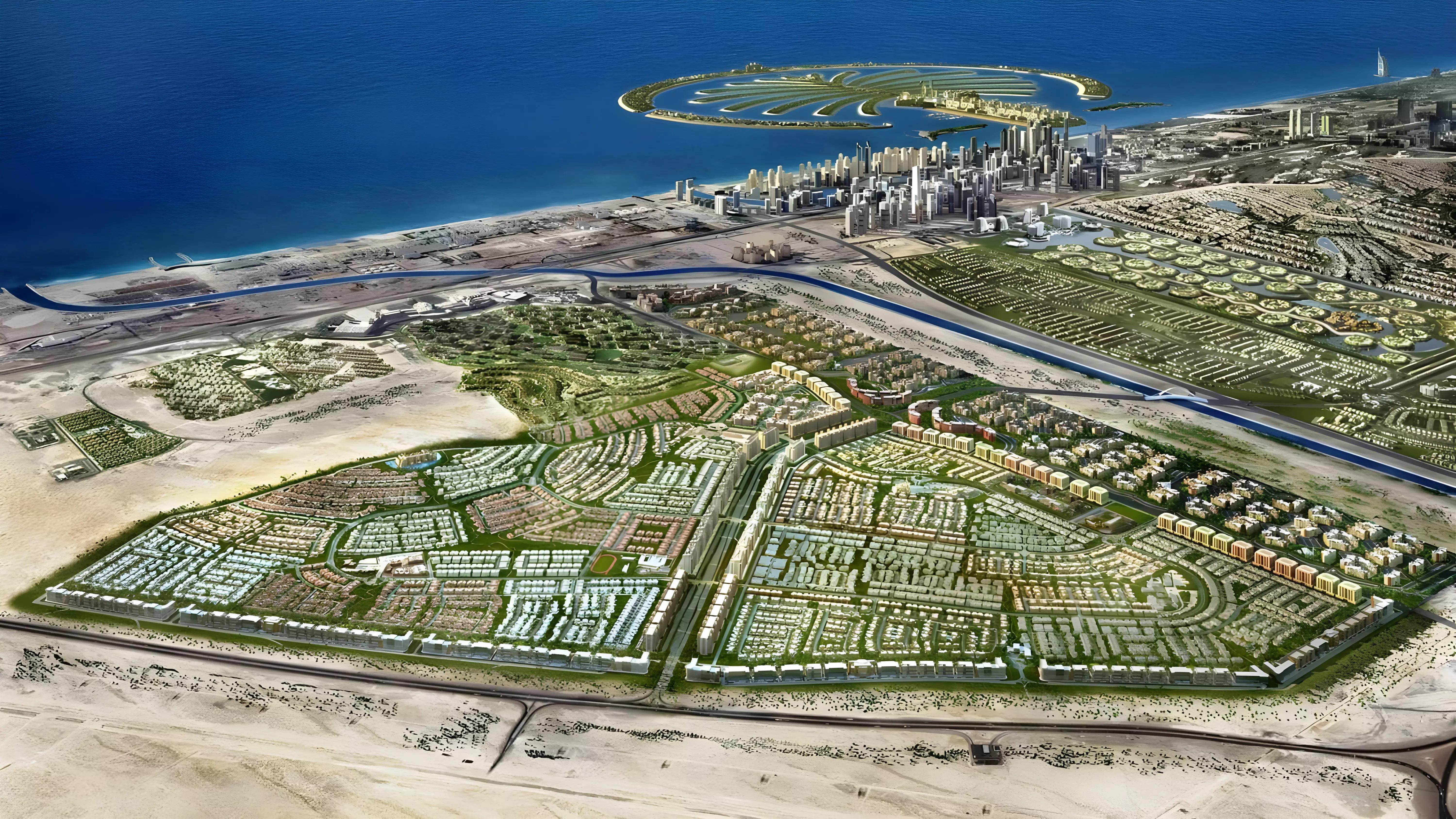 Villa exterior at Tori by IGO, Al Furjan, Dubai