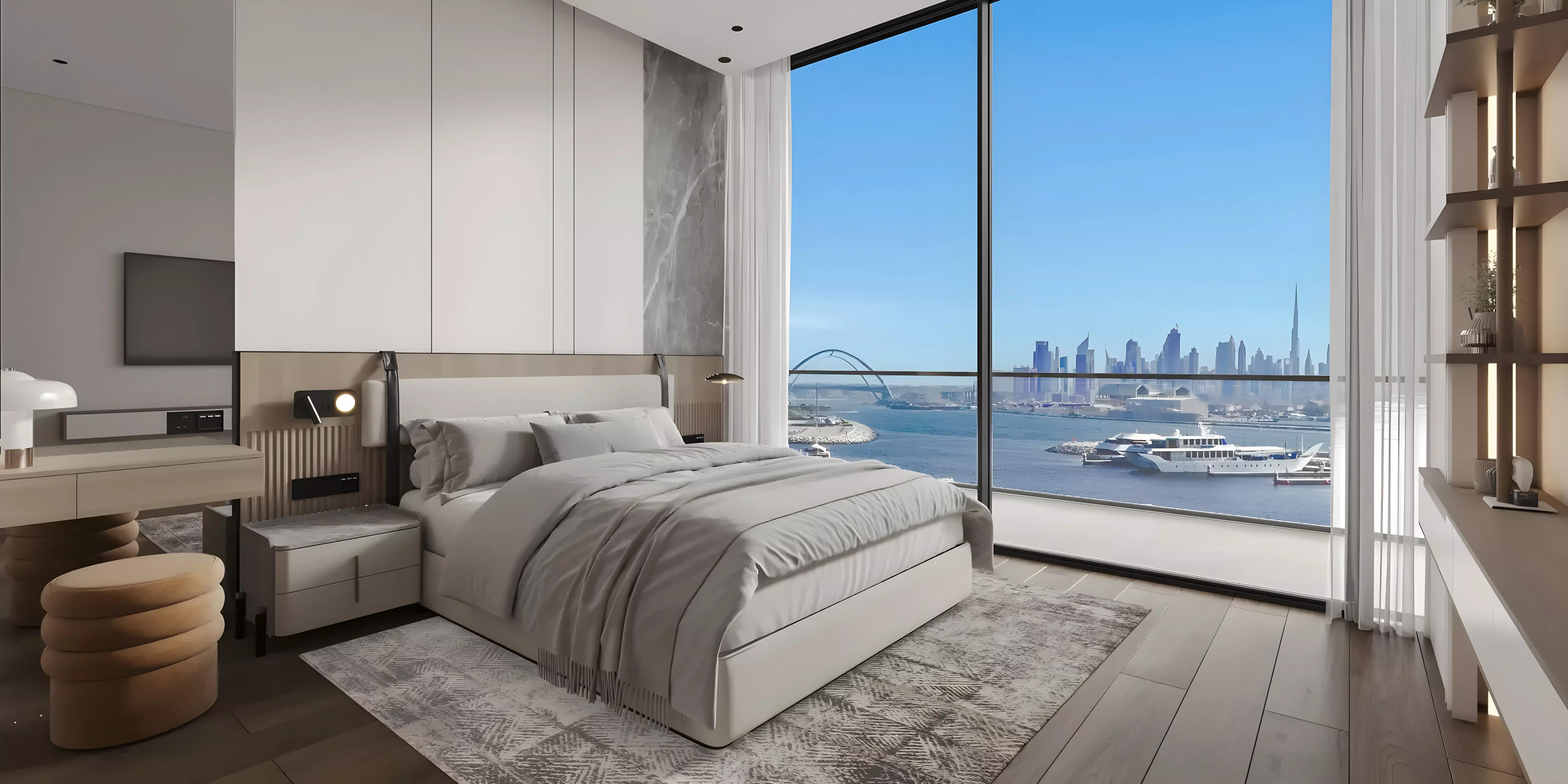 LIV Oceanside apartment interior finish, Dubai Islands