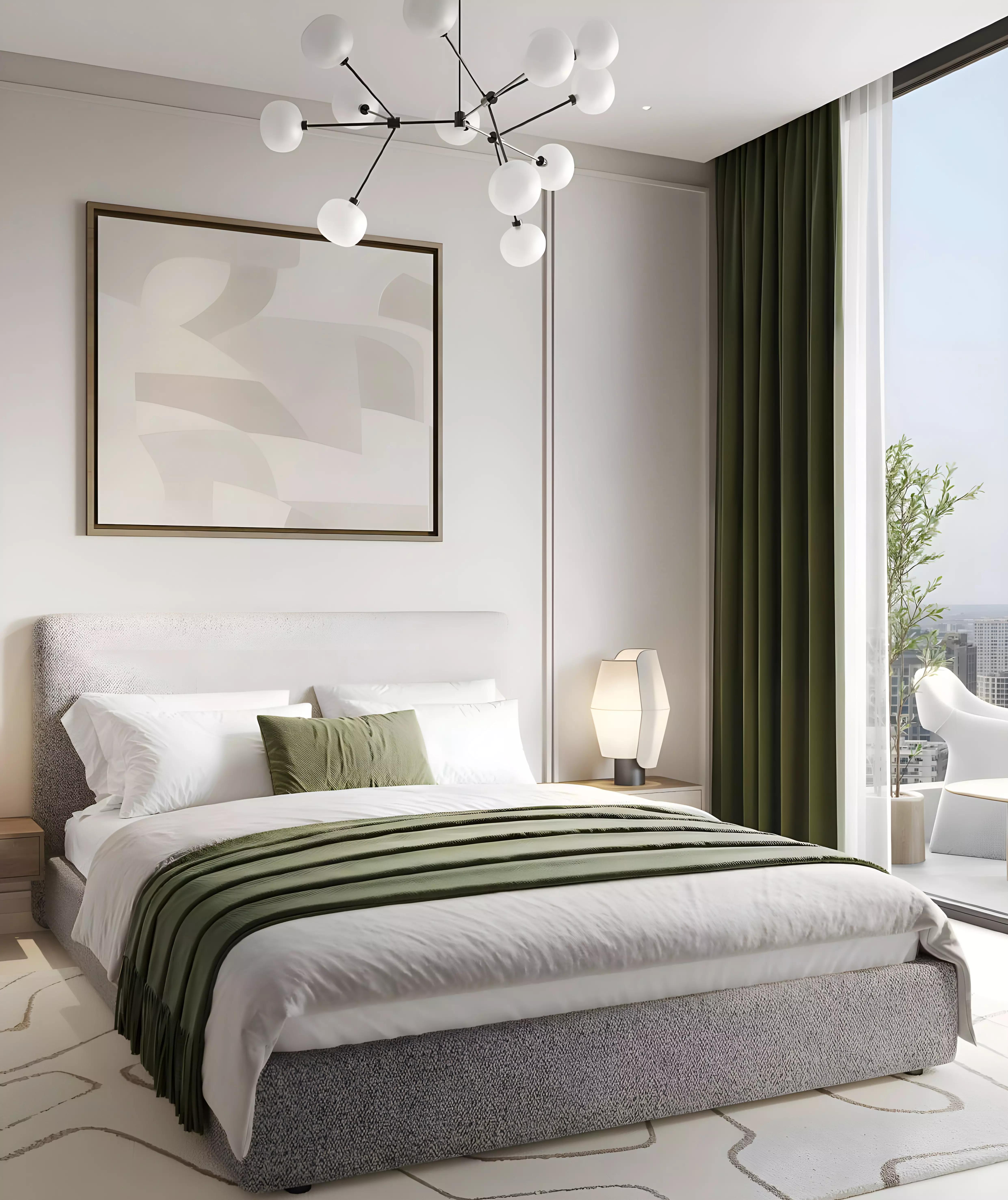 Gymnasium interior at Verdan 1A Phase 3, Dubai Land Residence Complex