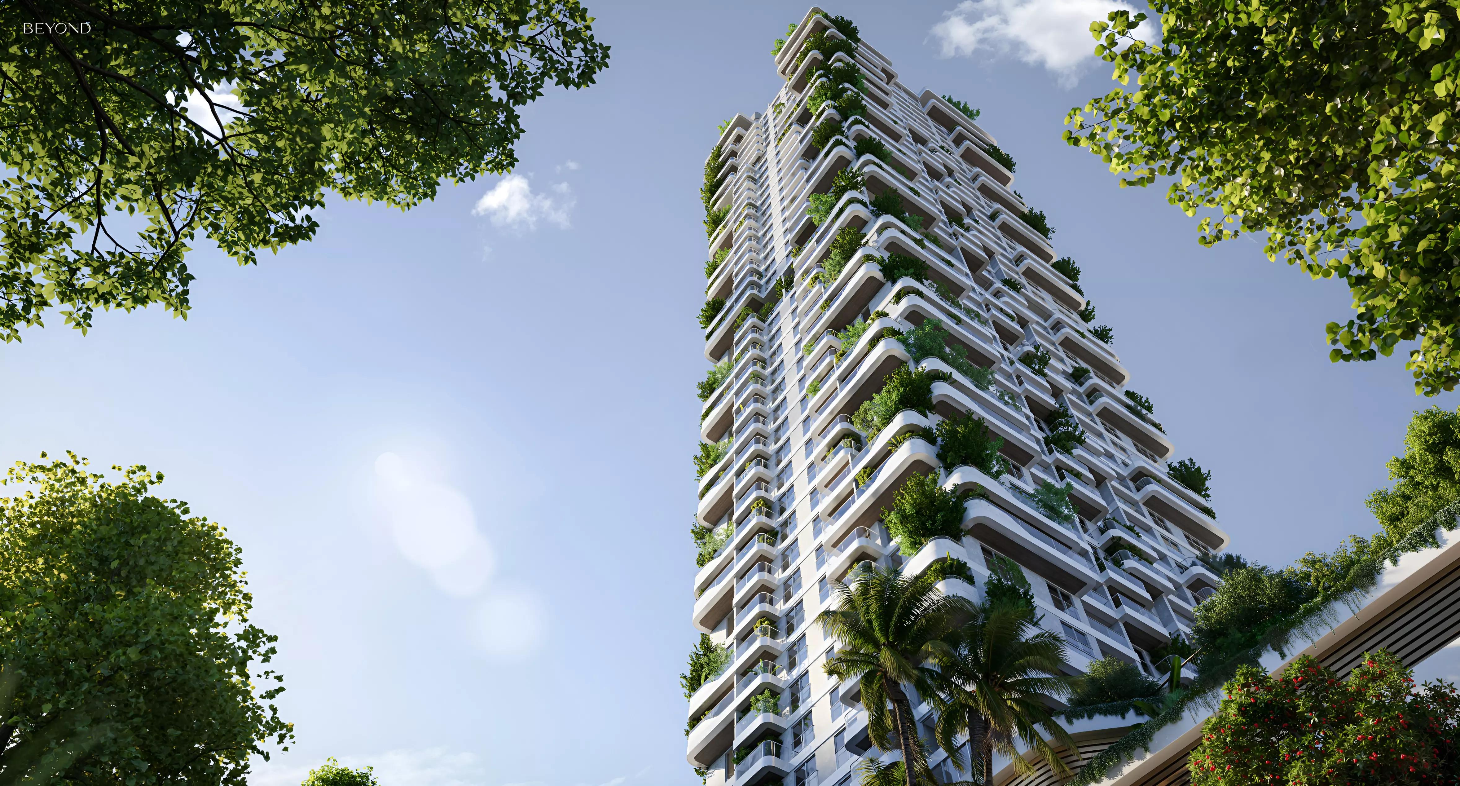 Talea by Beyond exterior tower view, Dubai Maritime City