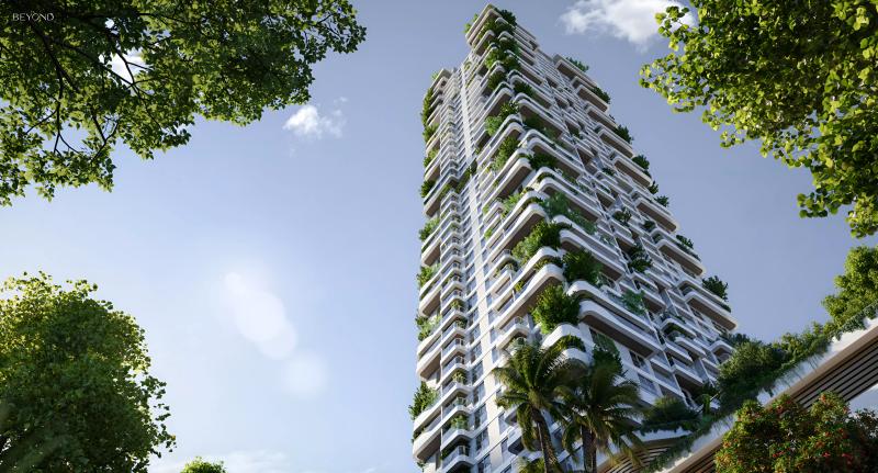 Talea by Beyond exterior tower view, Dubai Maritime City