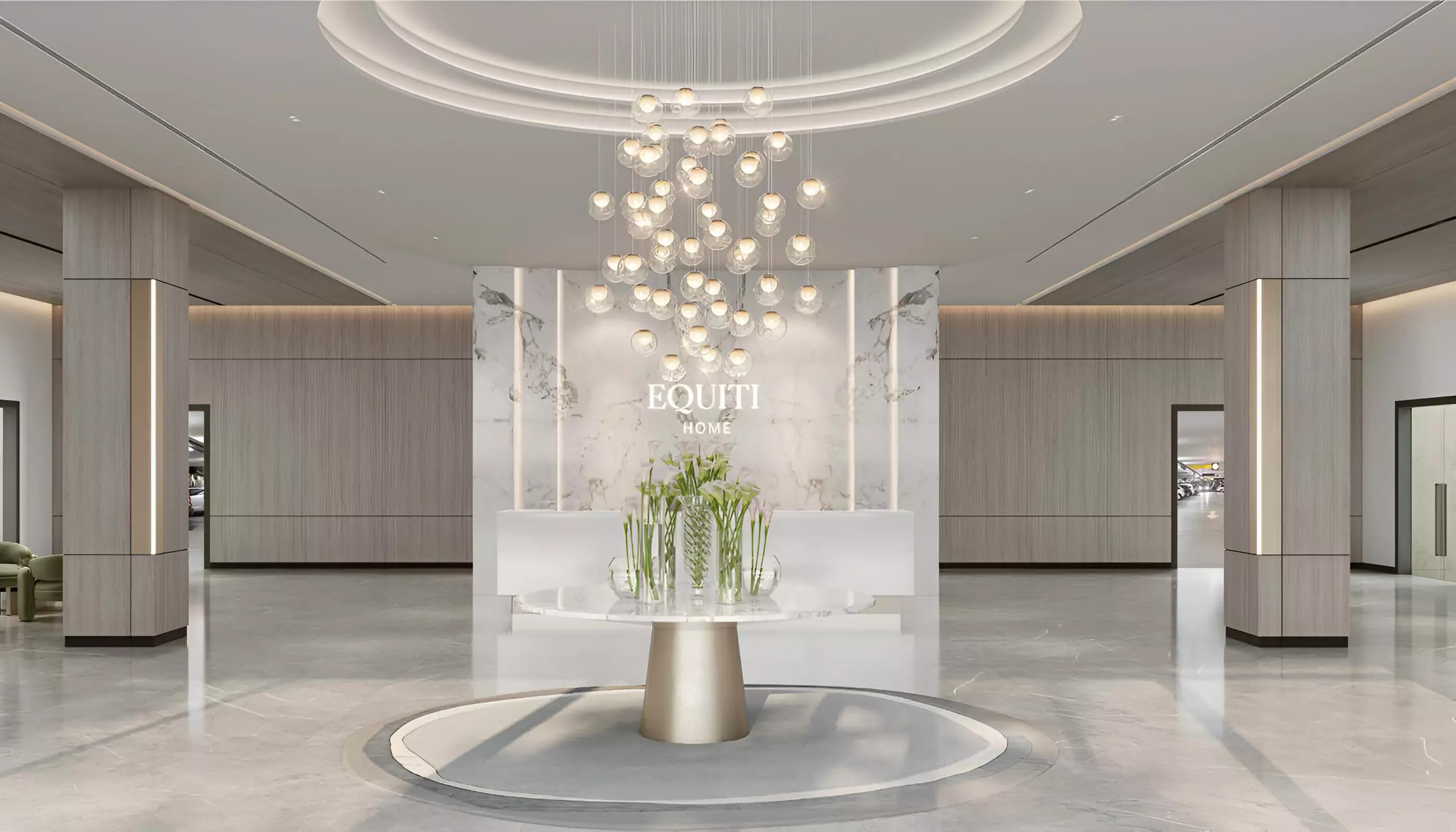 Equiti Home residential tower street view, Al Furjan, Dubai