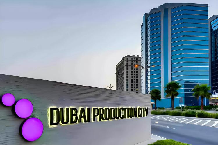 Exterior render of Eira Residence apartment tower in Dubai Production City, Dubai