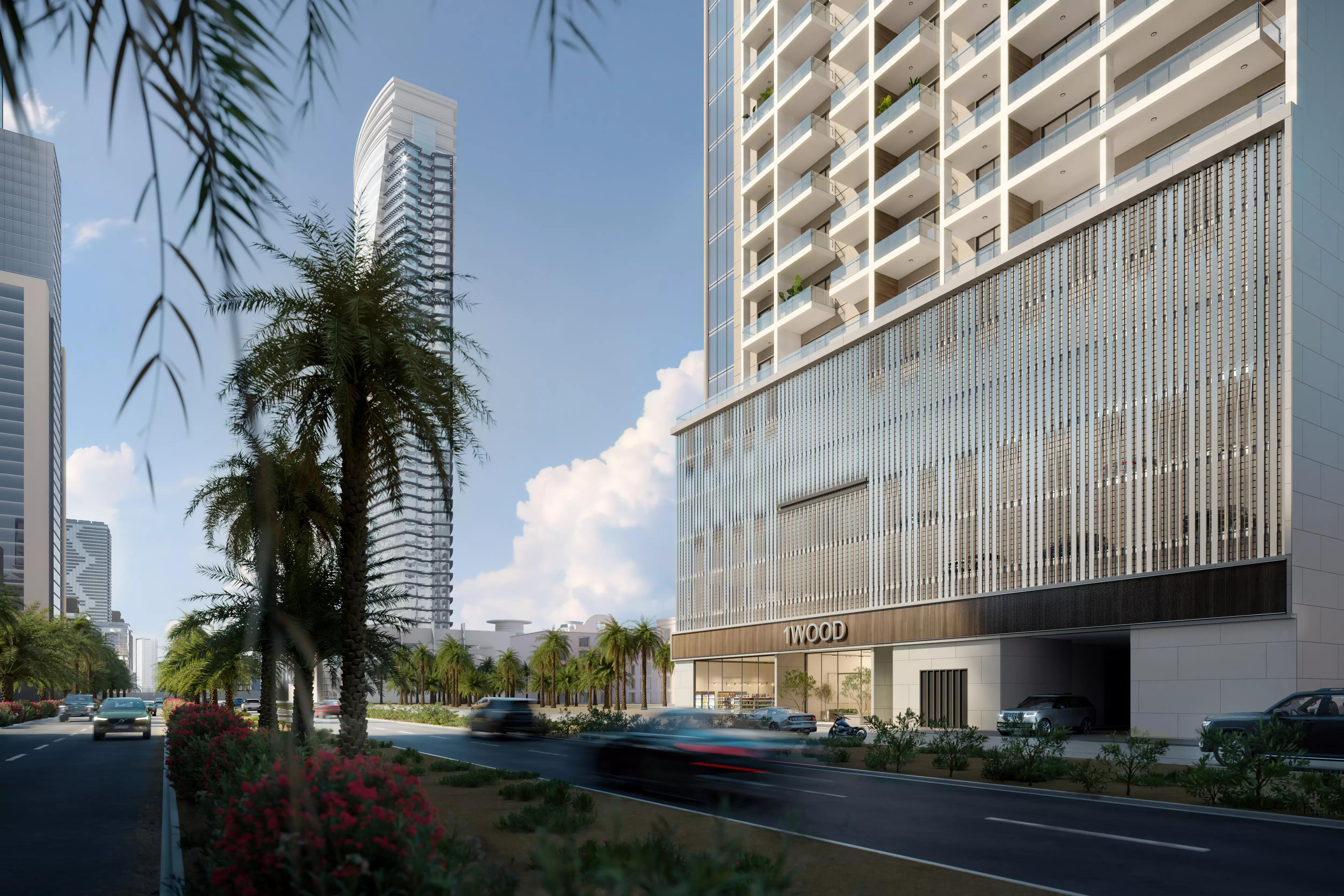 1Wood Residence gymnasium facility, JVC, Dubai