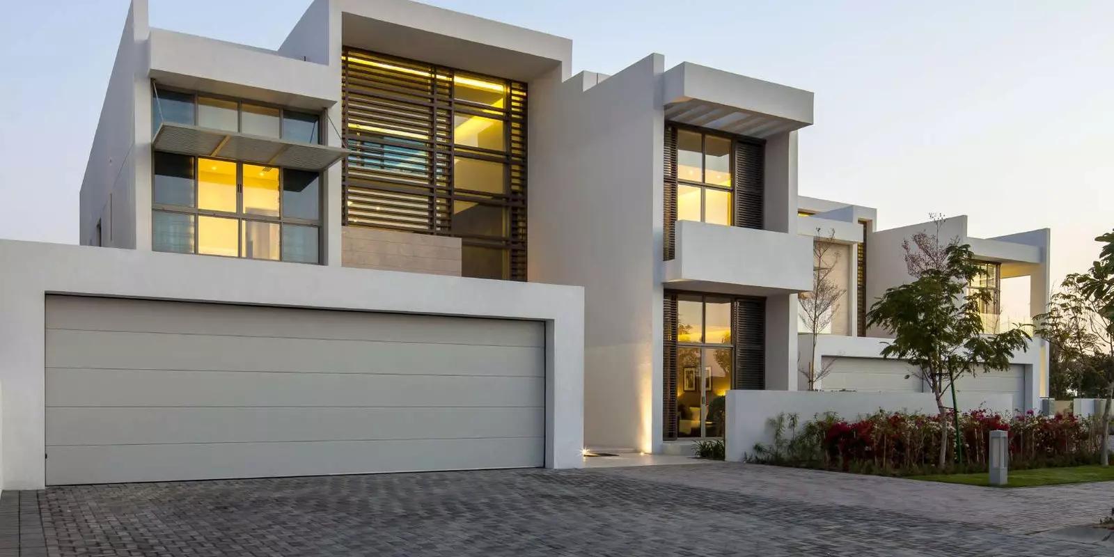 District One Villas kitchen with fitted appliances, MBR City, Dubai