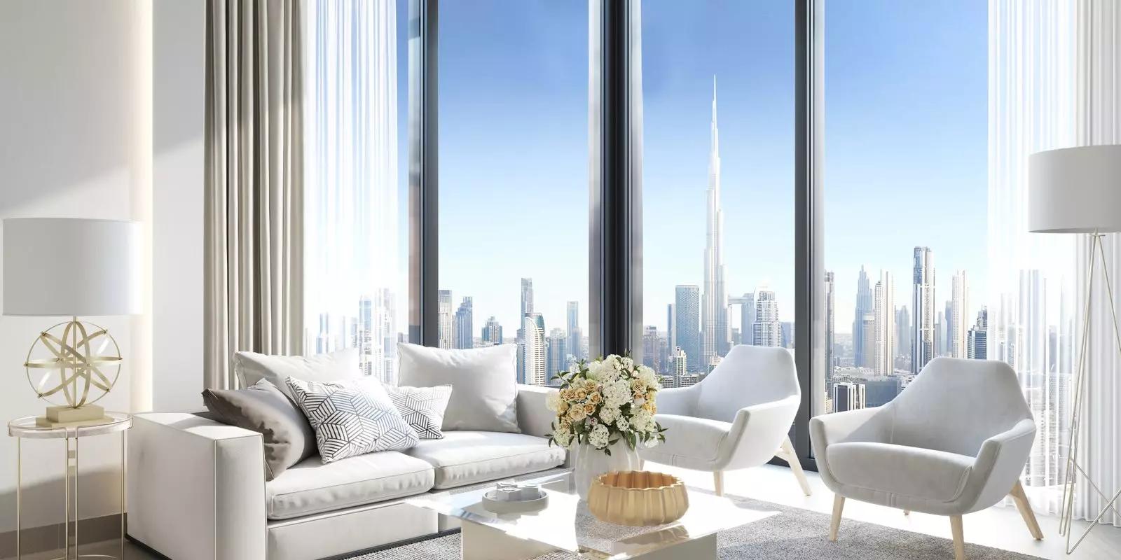 Building lobby and concierge area, Sobha Creek Vistas Grande, Sobha Hartland, Dubai
