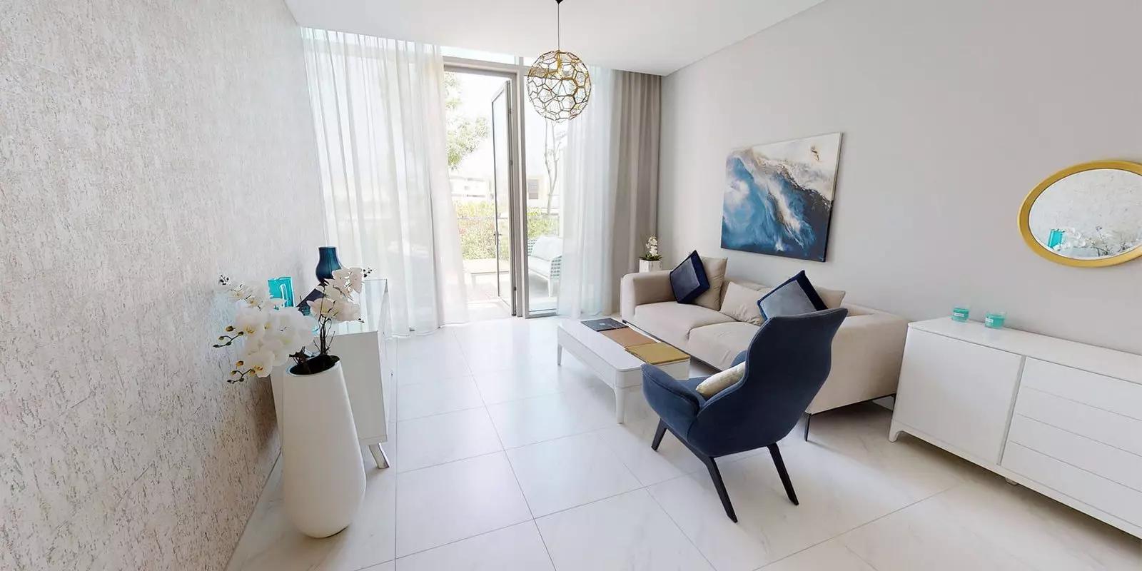 Gymnasium interior at Residences 6, District One, Dubai