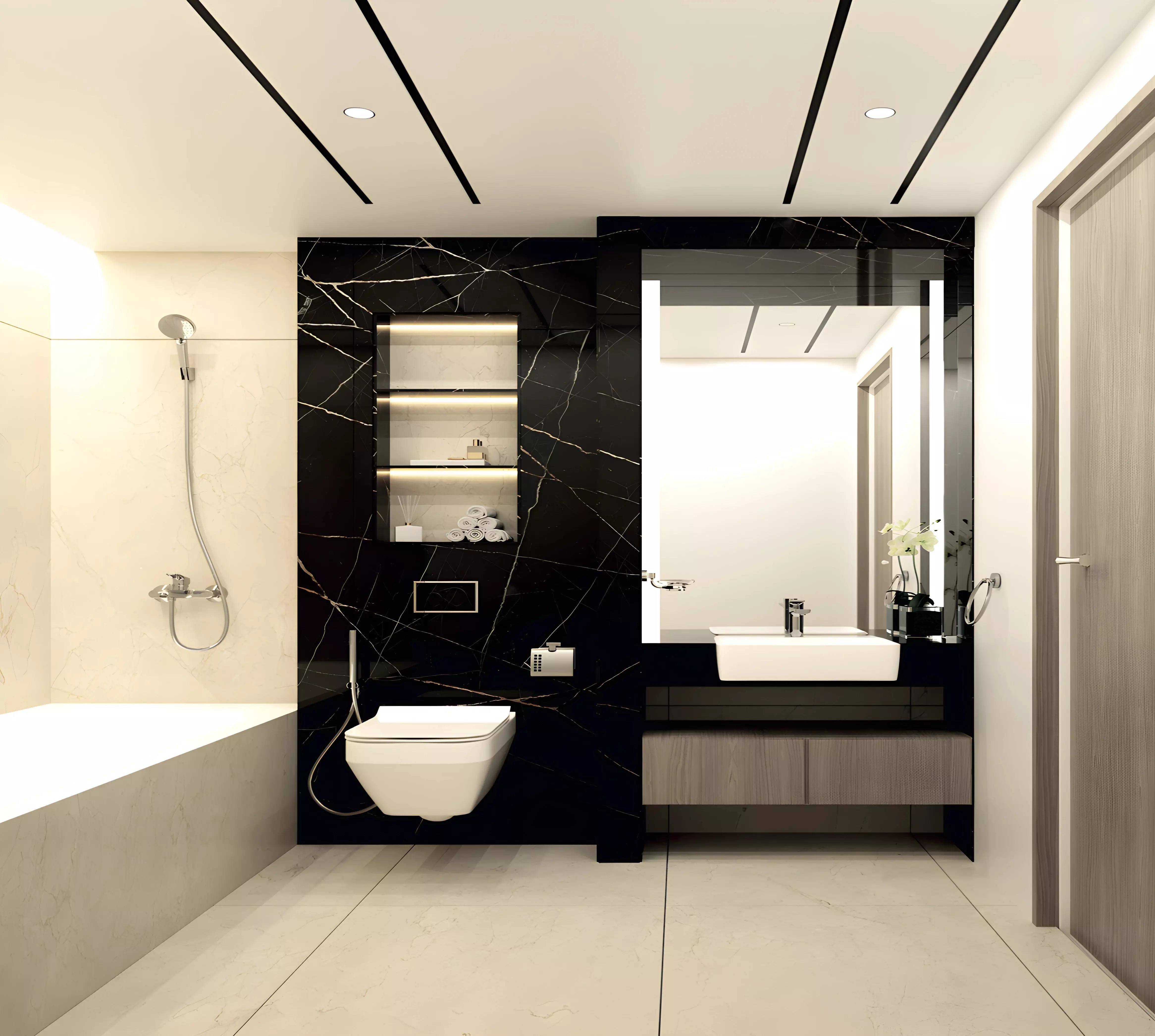 Me Do Re apartment bedroom interior, Jumeirah Lake Towers