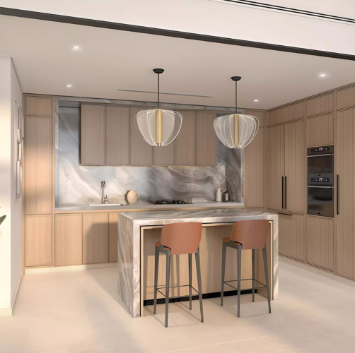 Azizi Venice 8 residential building exterior, Dubai South