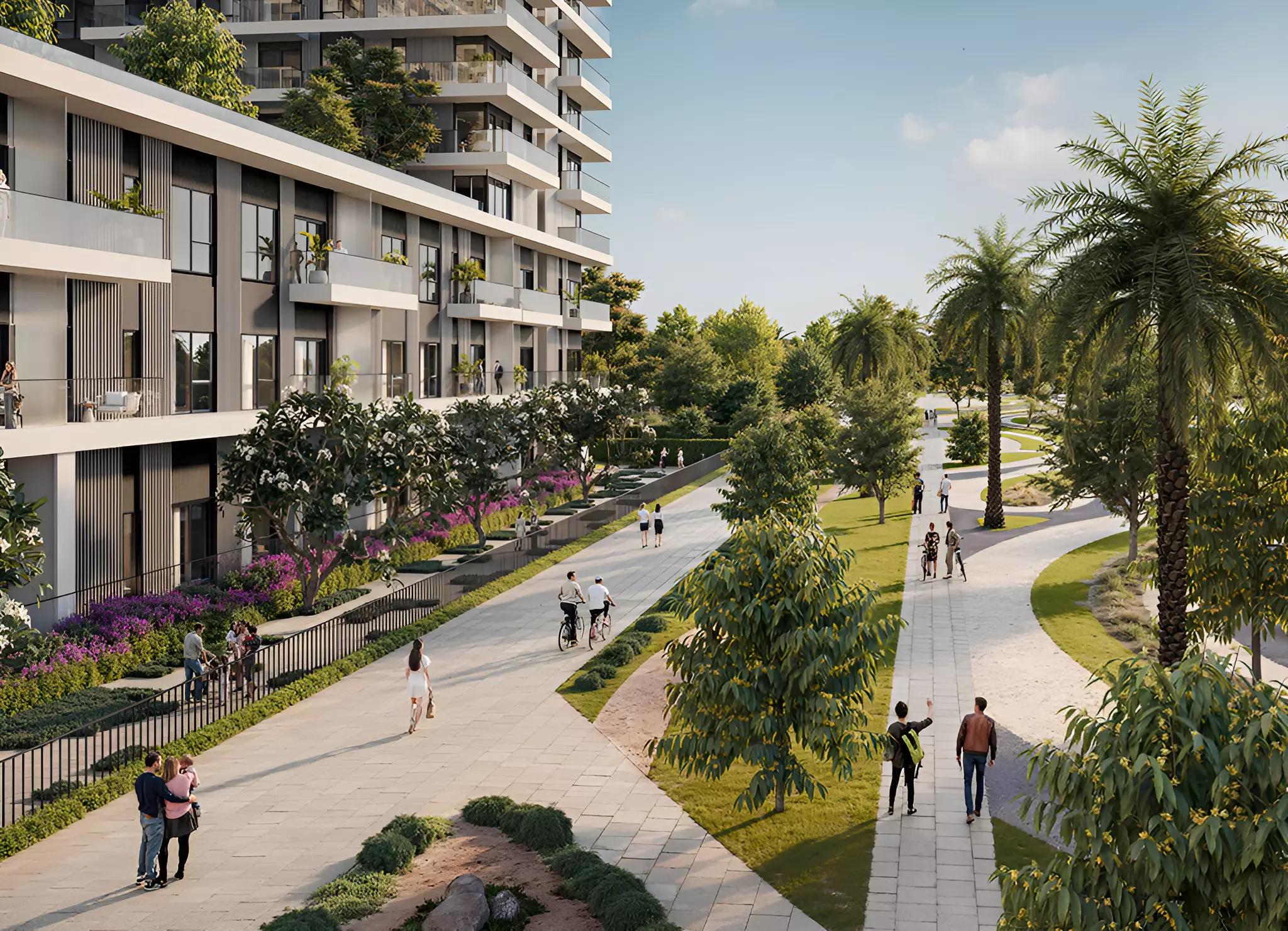 Vida Residences Club Point indoor swimming pool area, Dubai Hills Estate