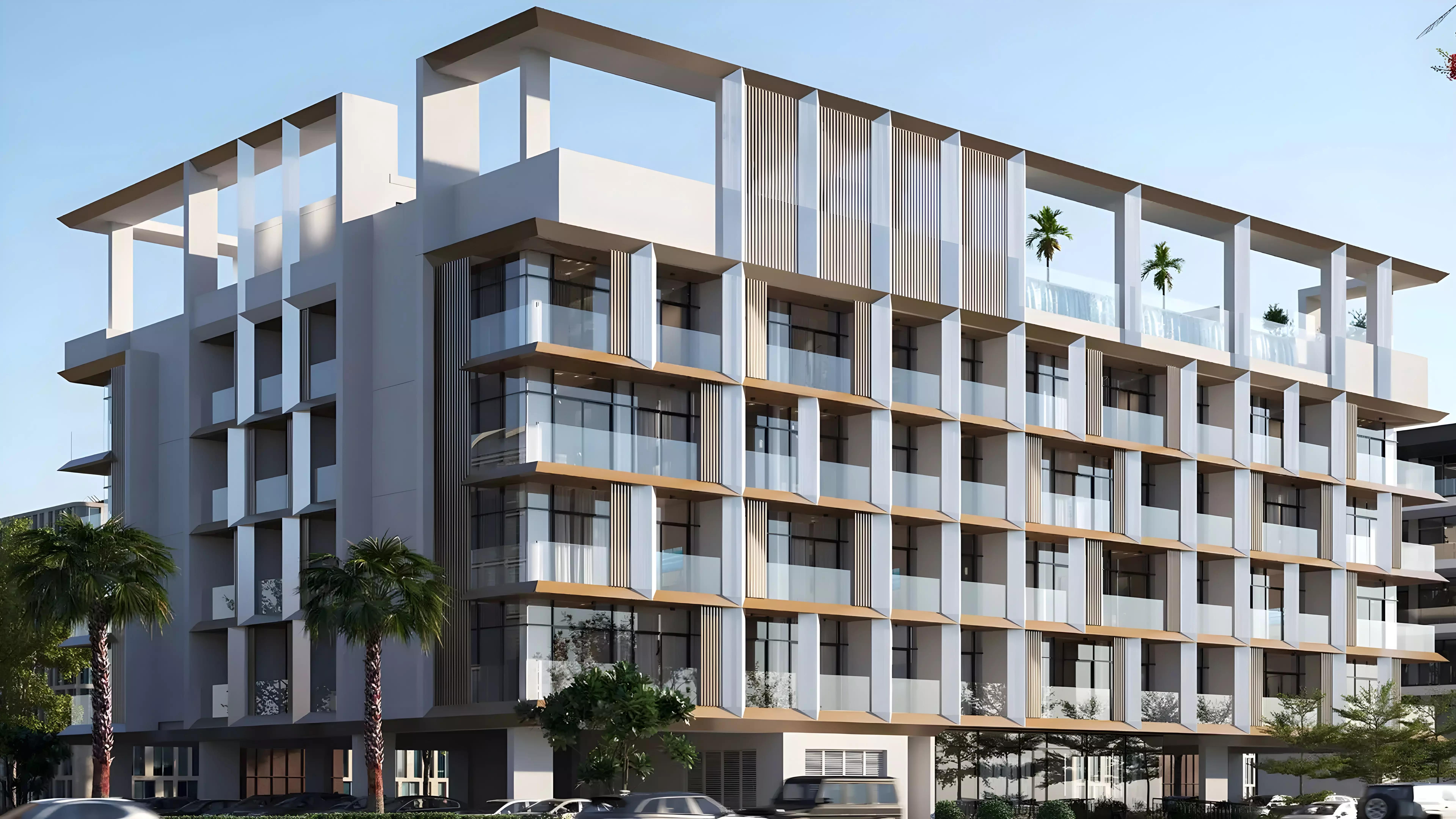 Coventry 66 residential building exterior in Dubai South