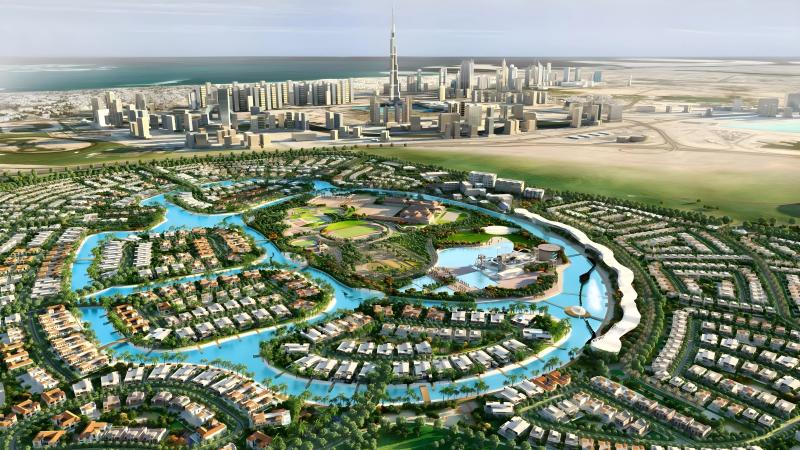 Fleur De Jardin Villas exterior render, District 11, Mohammed Bin Rashid City, Dubai