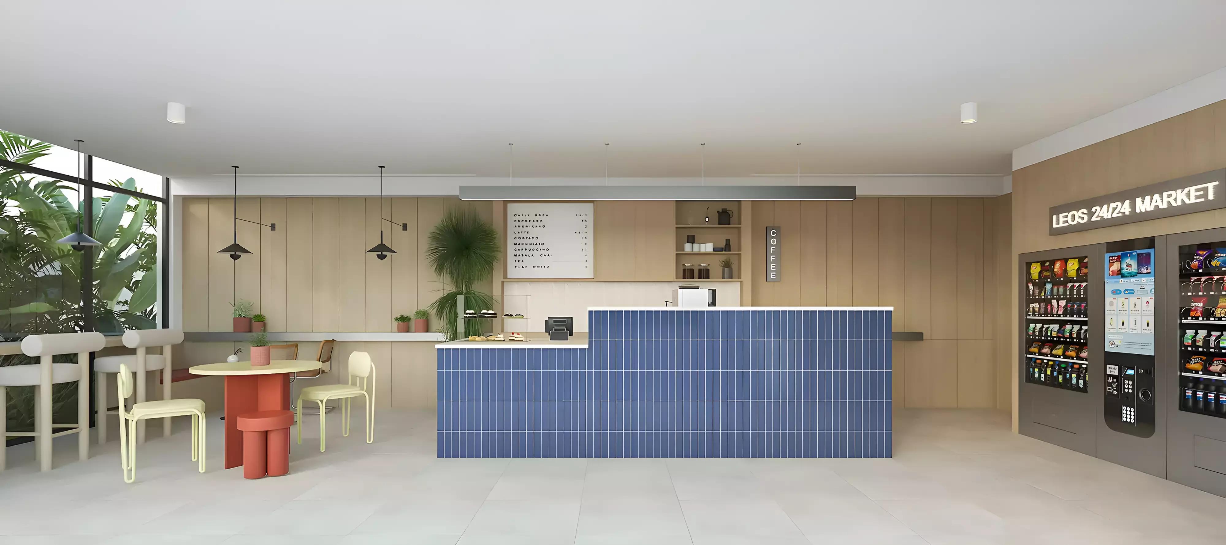 Gymnasium interior at Weybridge Gardens Phase 4, Dubai Land Residence Complex