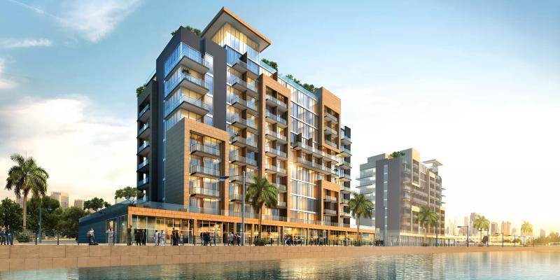 Azizi Venice 7 exterior building facade, Dubai South, Dubai