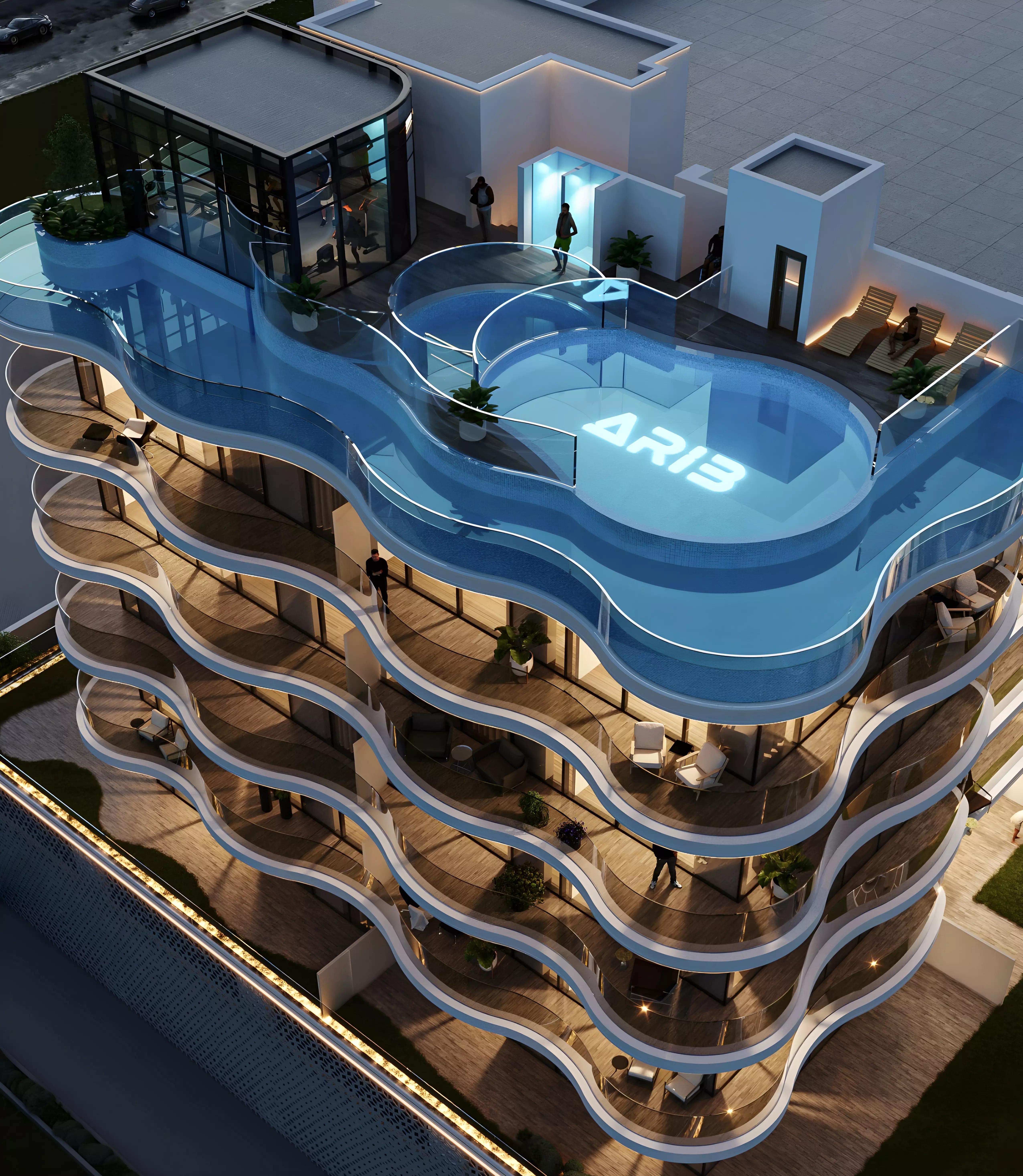 Arib Boutique children's play area, Dubai Land Residence Complex