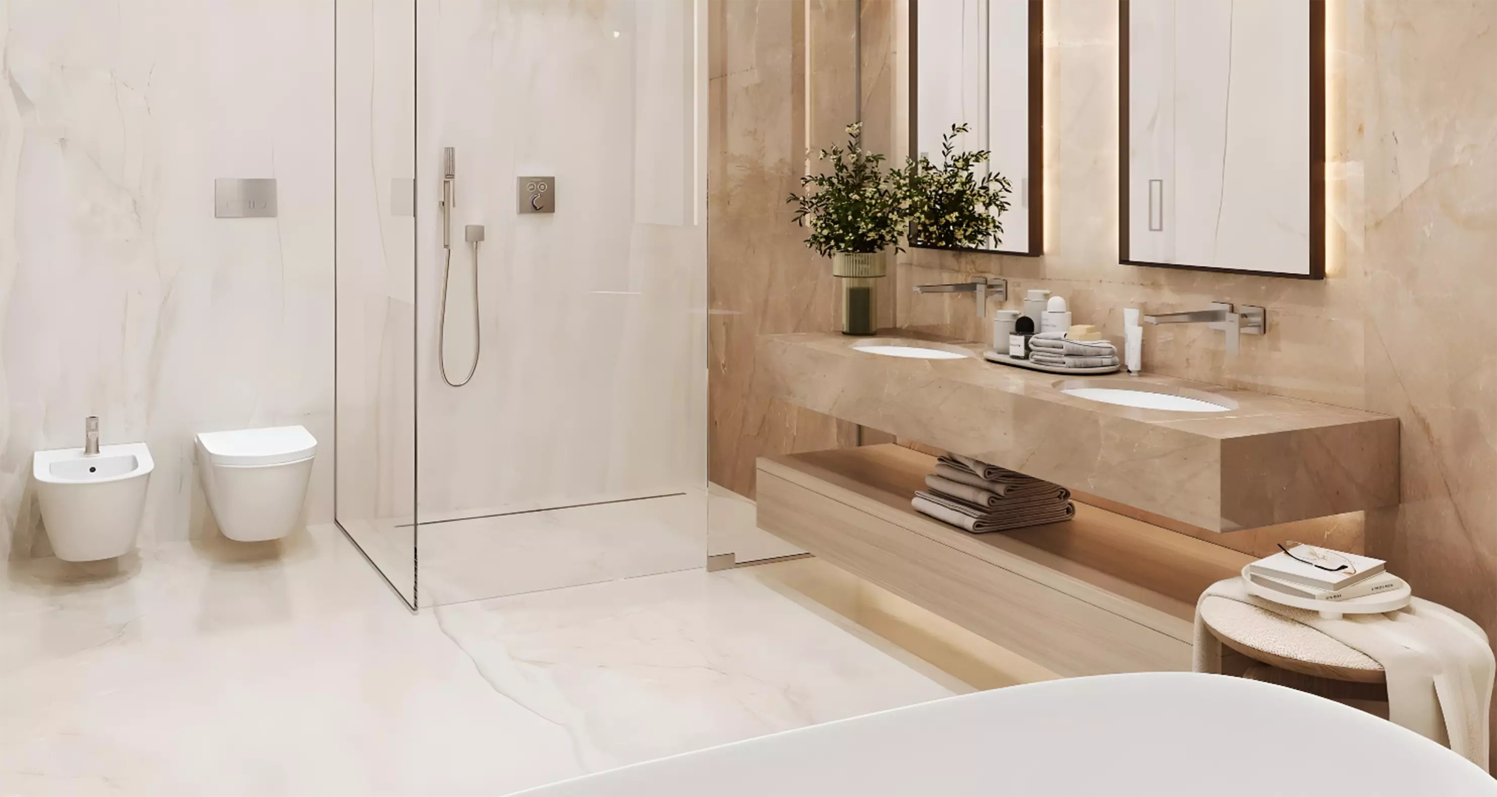 Indoor swimming pool amenity at Fairmont Residences Solara Tower