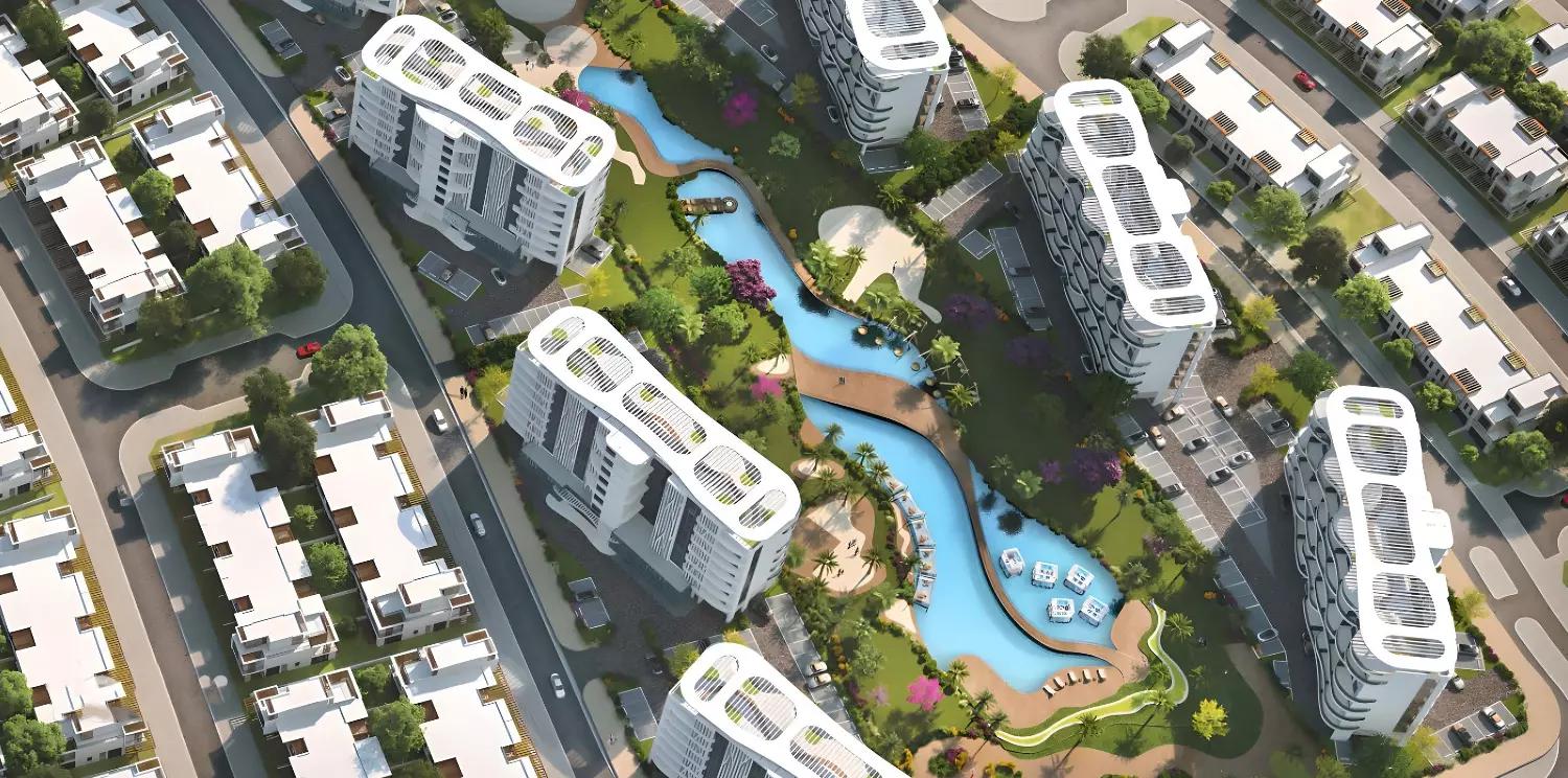 Damac Lagoon Views master plan layout, DAMAC Lagoons, Dubai