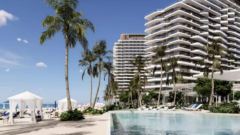 Miami Beach Residence exterior view, Dubai Islands