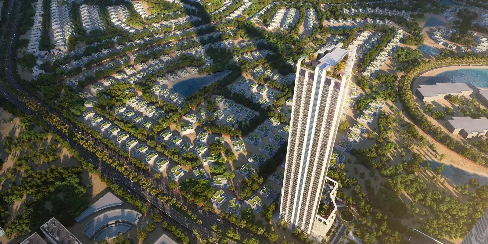 Sobha Verde exterior tower view, Jumeirah Lake Towers, Dubai