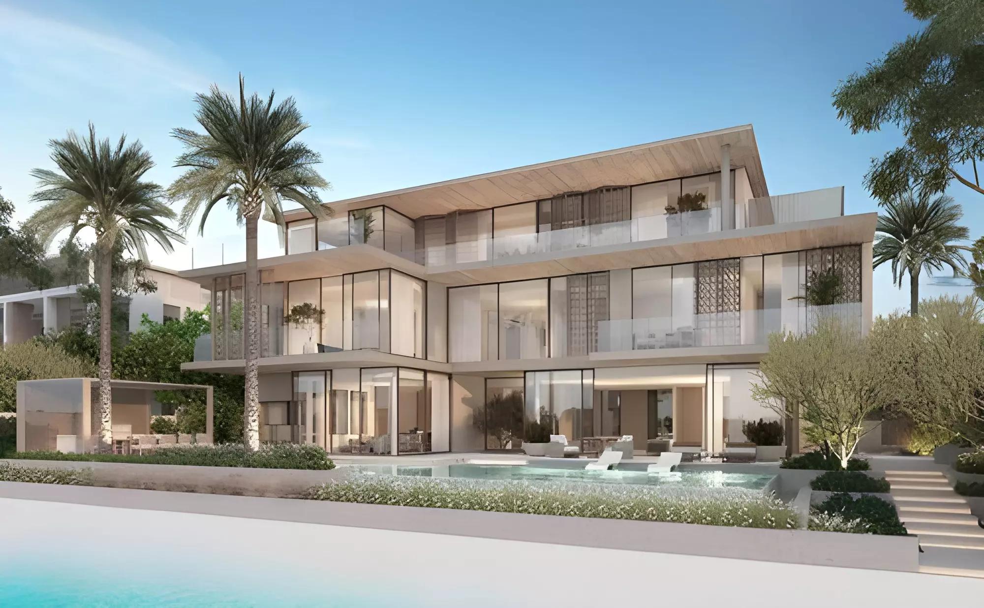 Crystal Springs Villa indoor swimming pool area, Nakheel Palm Jebel Ali