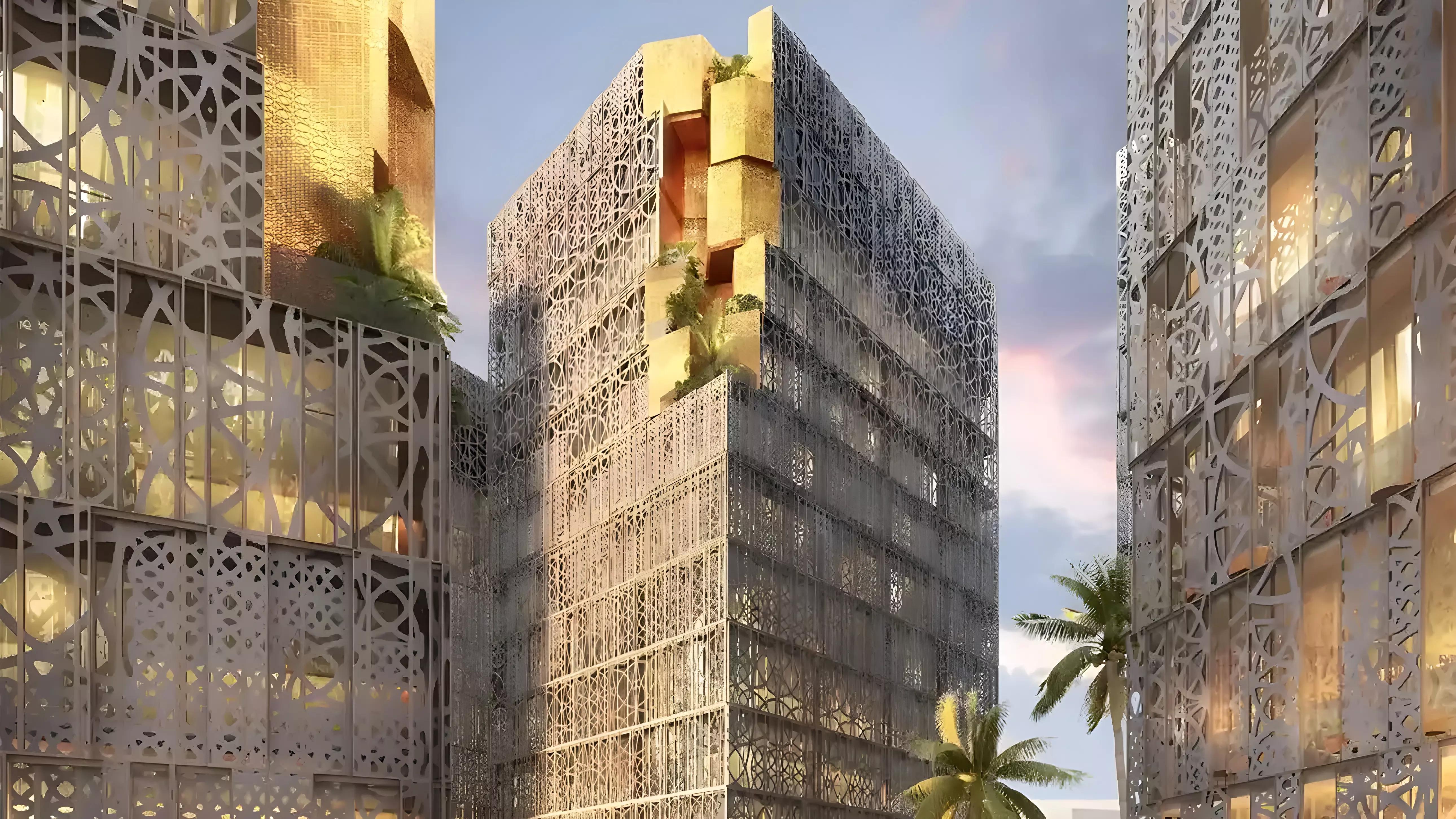 John Richmond Residences exterior render by Mira Developments in Al Furjan, Dubai