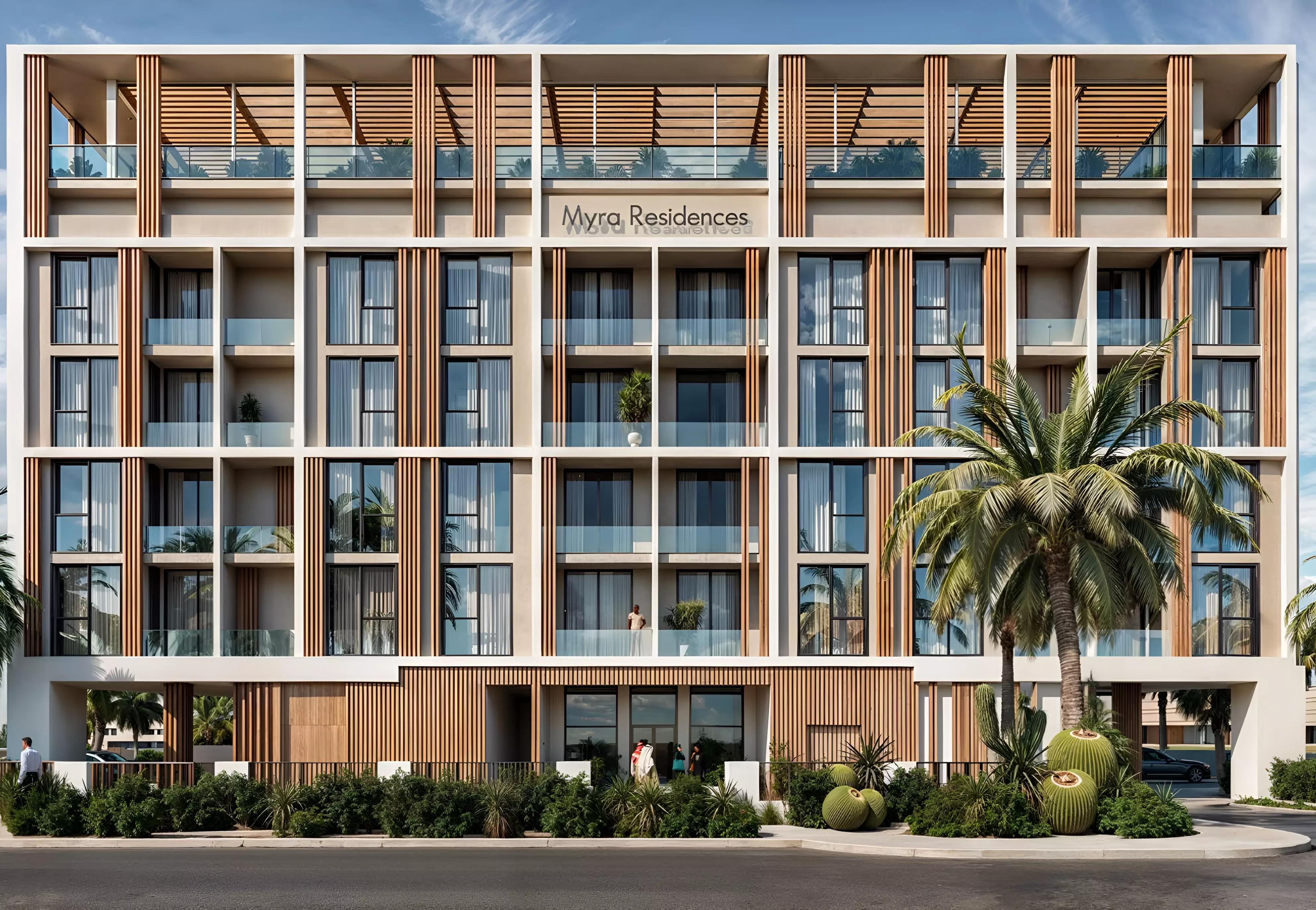 Myra Residences master plan layout, Dubai South
