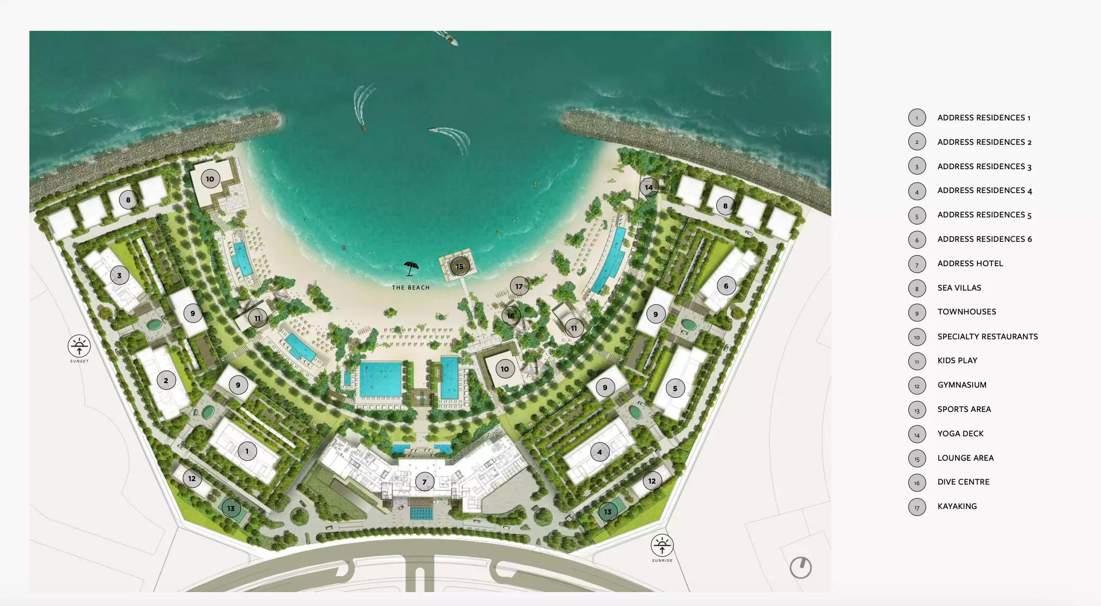 Exterior render of ELAR1S Sky low-rise apartment building in Jumeirah Village Triangle, Dubai