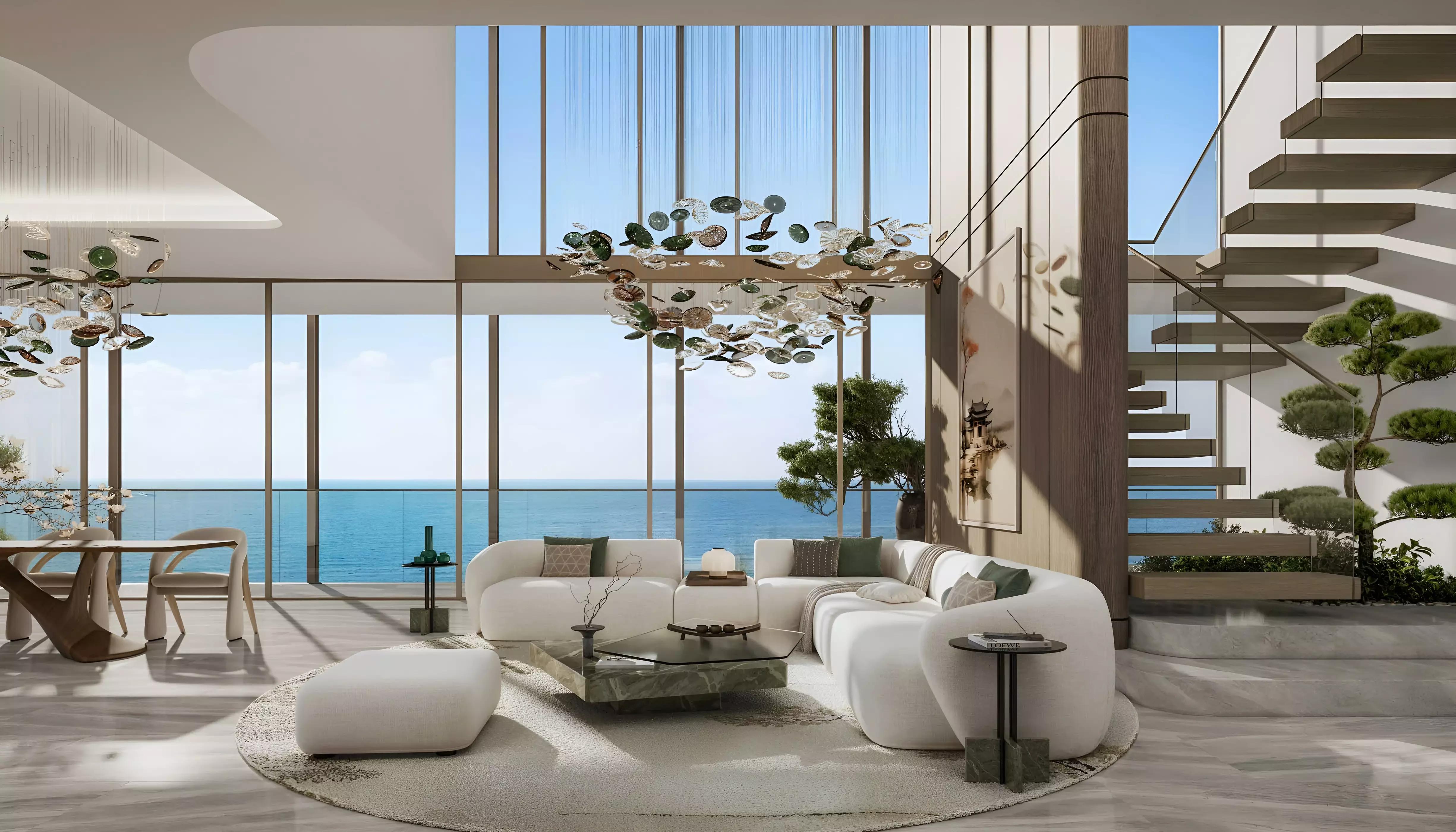 Hado by Beyond bedroom interior, Dubai Islands