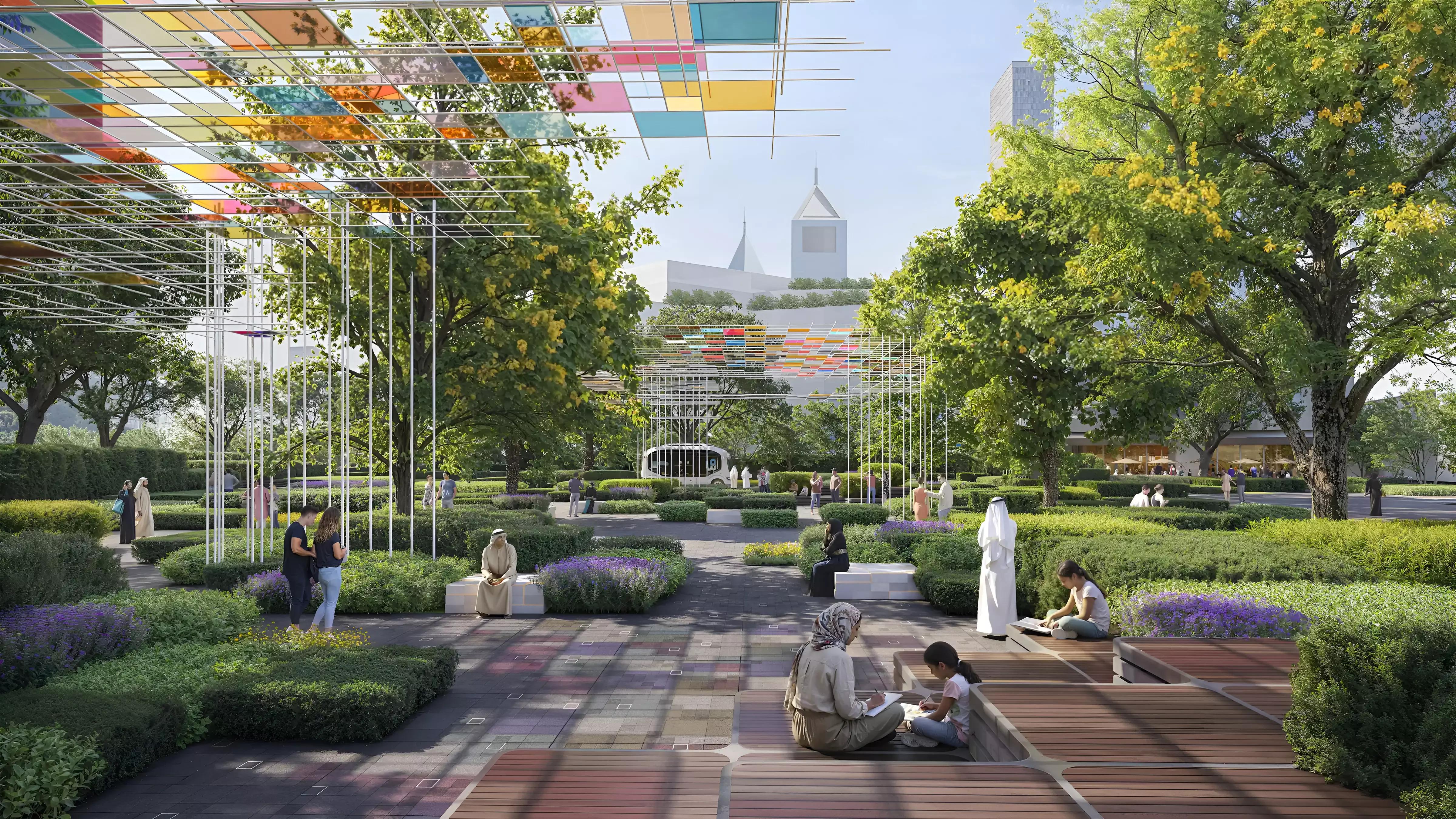 Building entrance and lobby approach at The Residences DIFC, DIFC